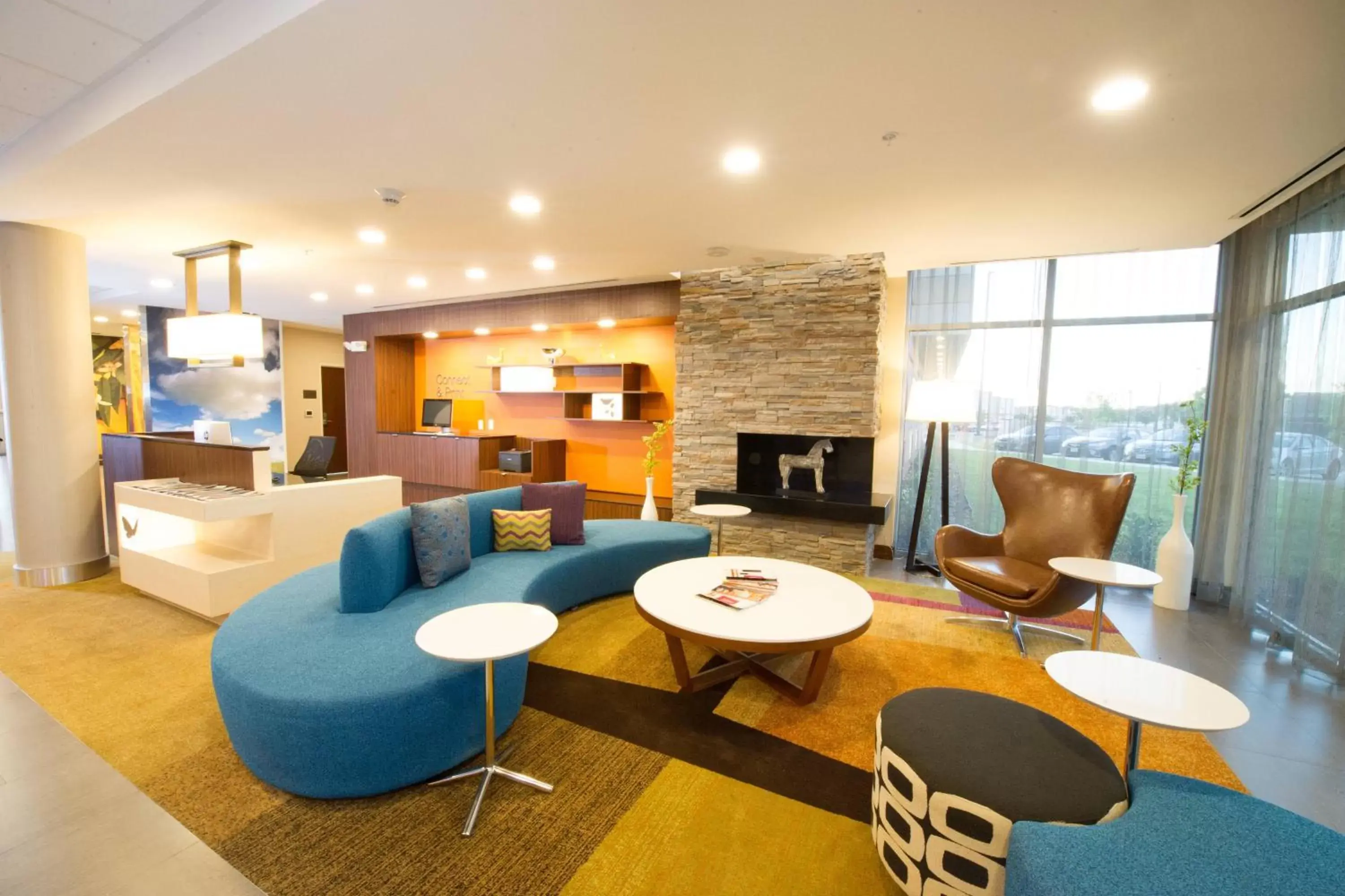 Lobby or reception in Fairfield Inn & Suites by Marriott Dallas Plano North