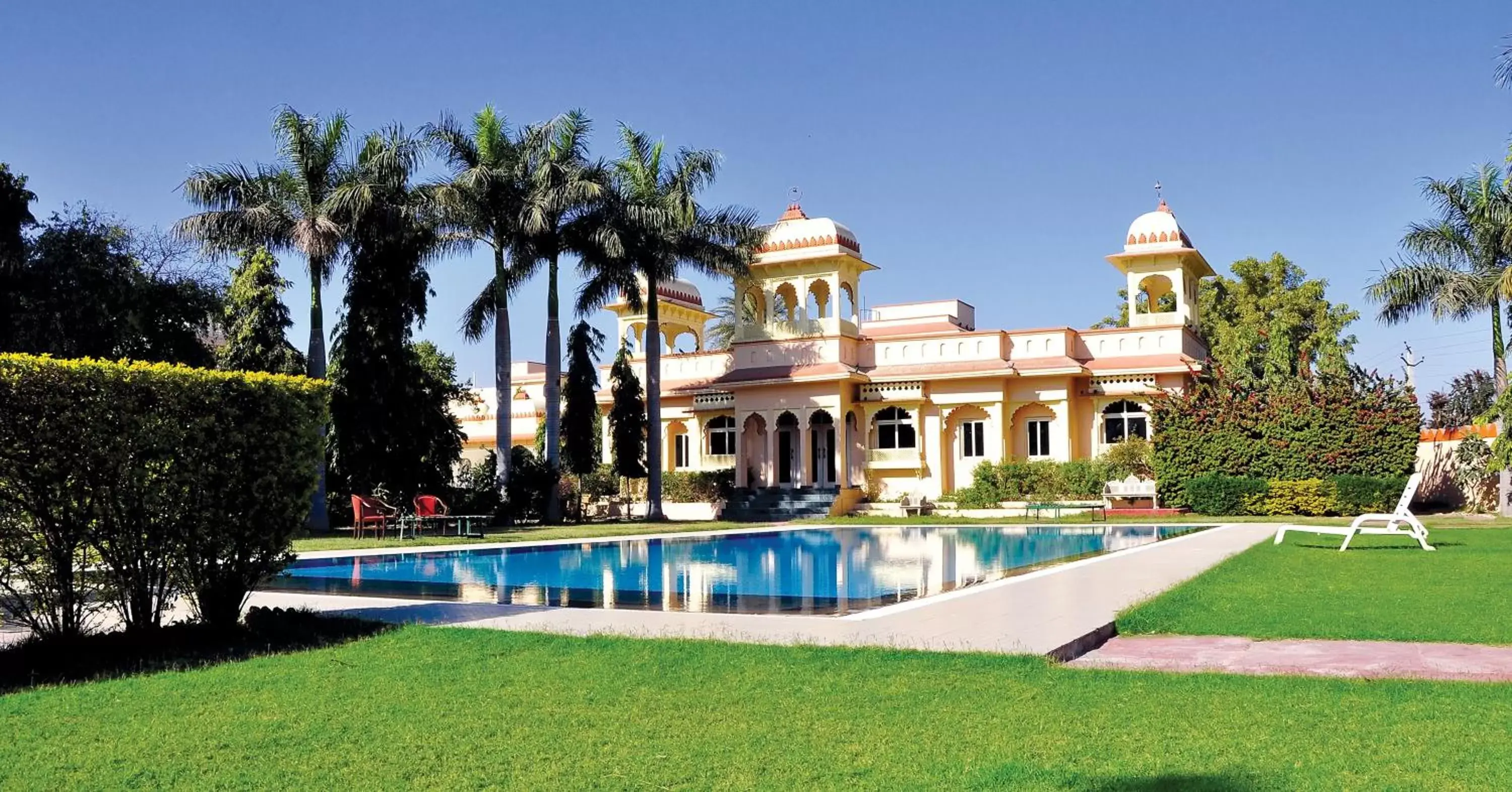 Facade/entrance, Swimming Pool in juSTa Rajputana Resort & Spa