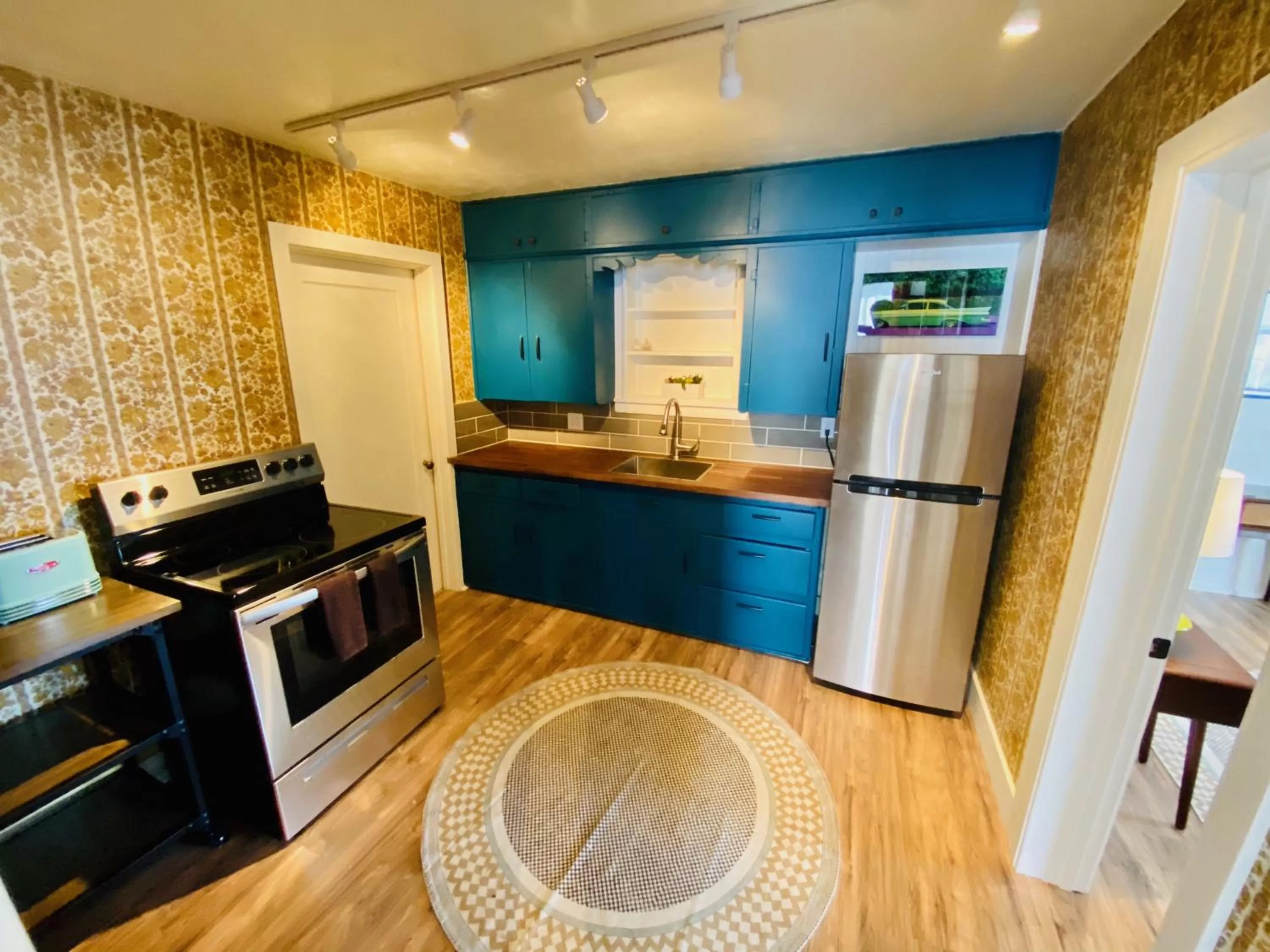 Kitchen or kitchenette in A-Lodge Lyons