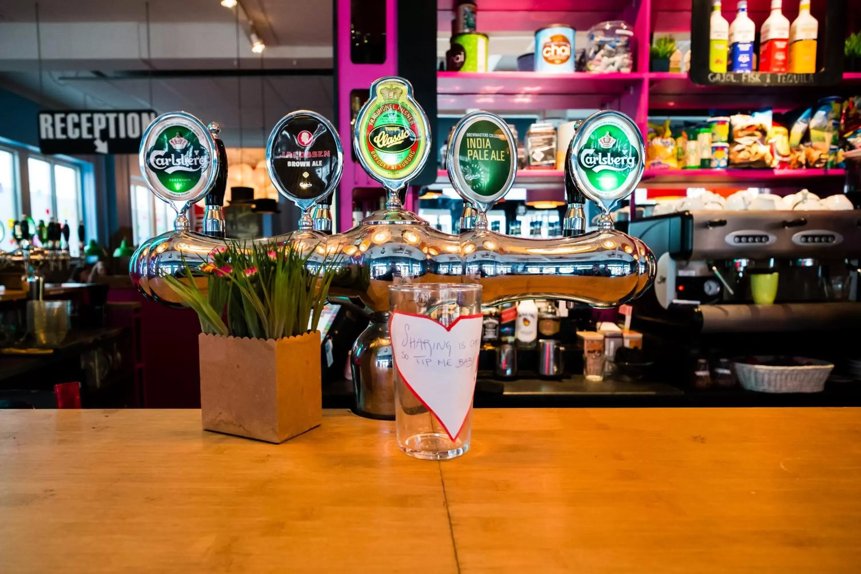 Lounge or bar in Copenhagen Downtown Hostel Lounge or bar in Copenhagen Downtown Hostel