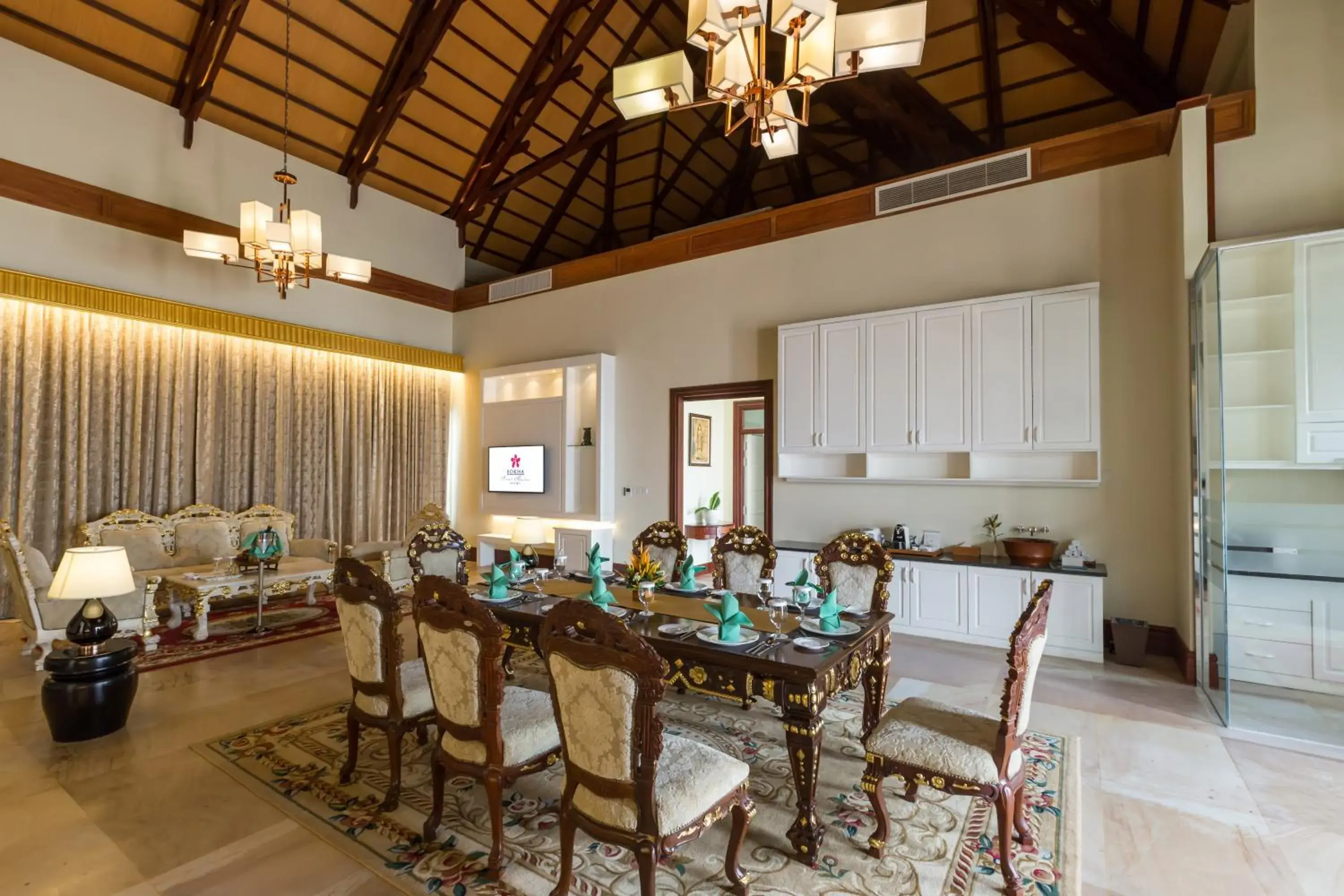 Living room, Restaurant/Places to Eat in Sokha Siem Reap Resort & Convention Center