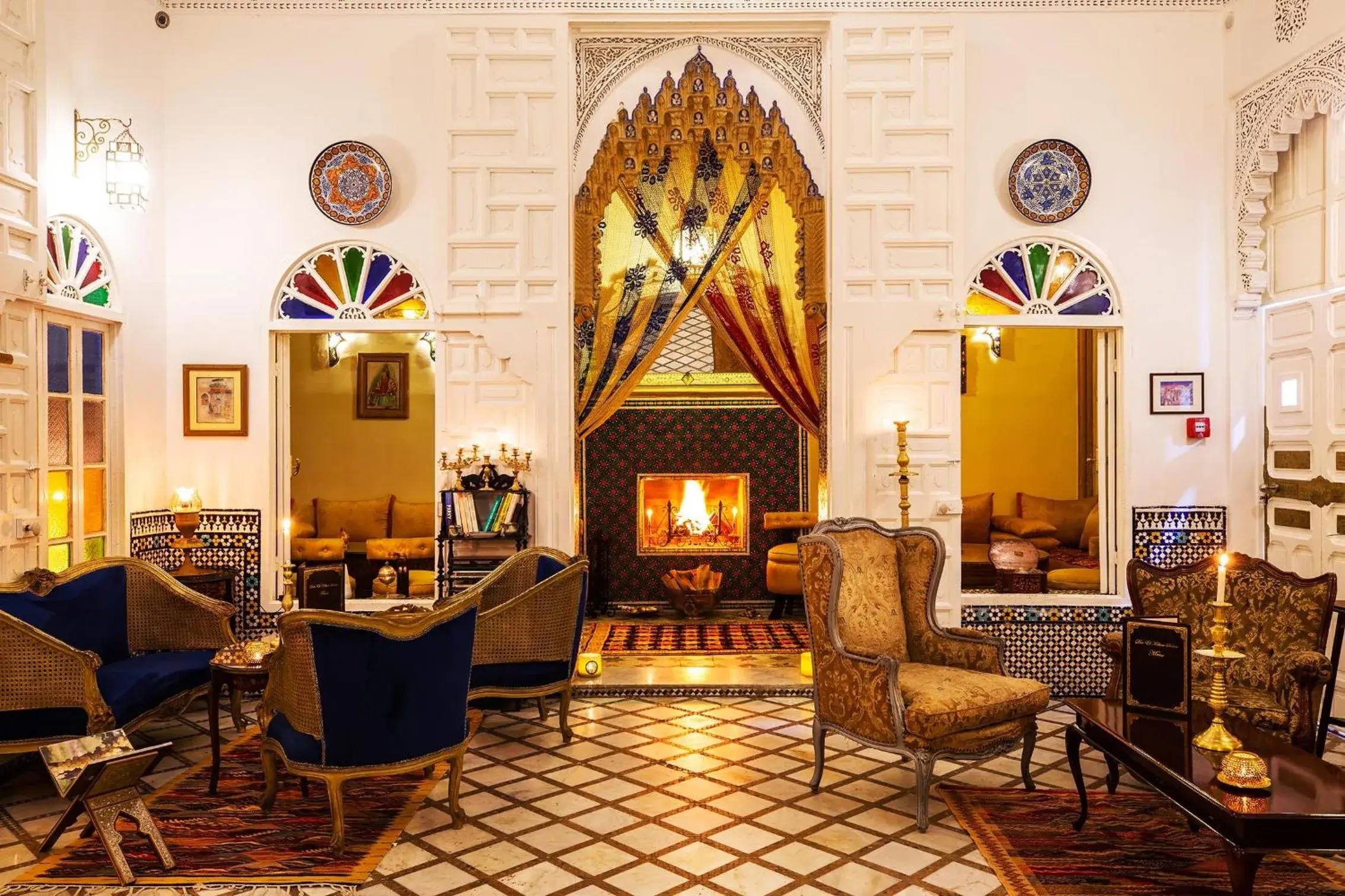 Lobby or reception in Dar Kika Salam By DKS Lobby or reception in Dar Kika Salam By DKS