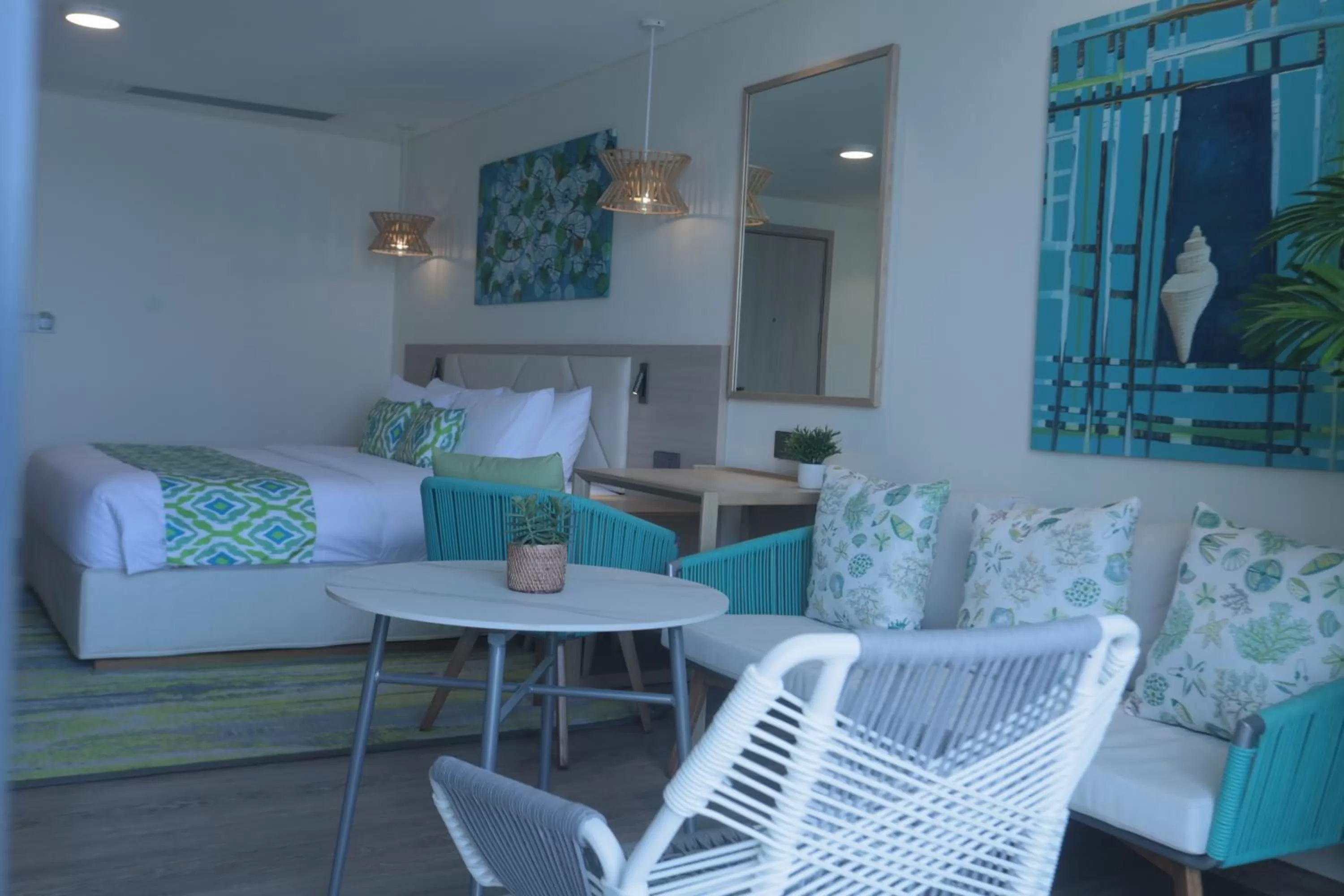 Bed in Lime Resort El Nido