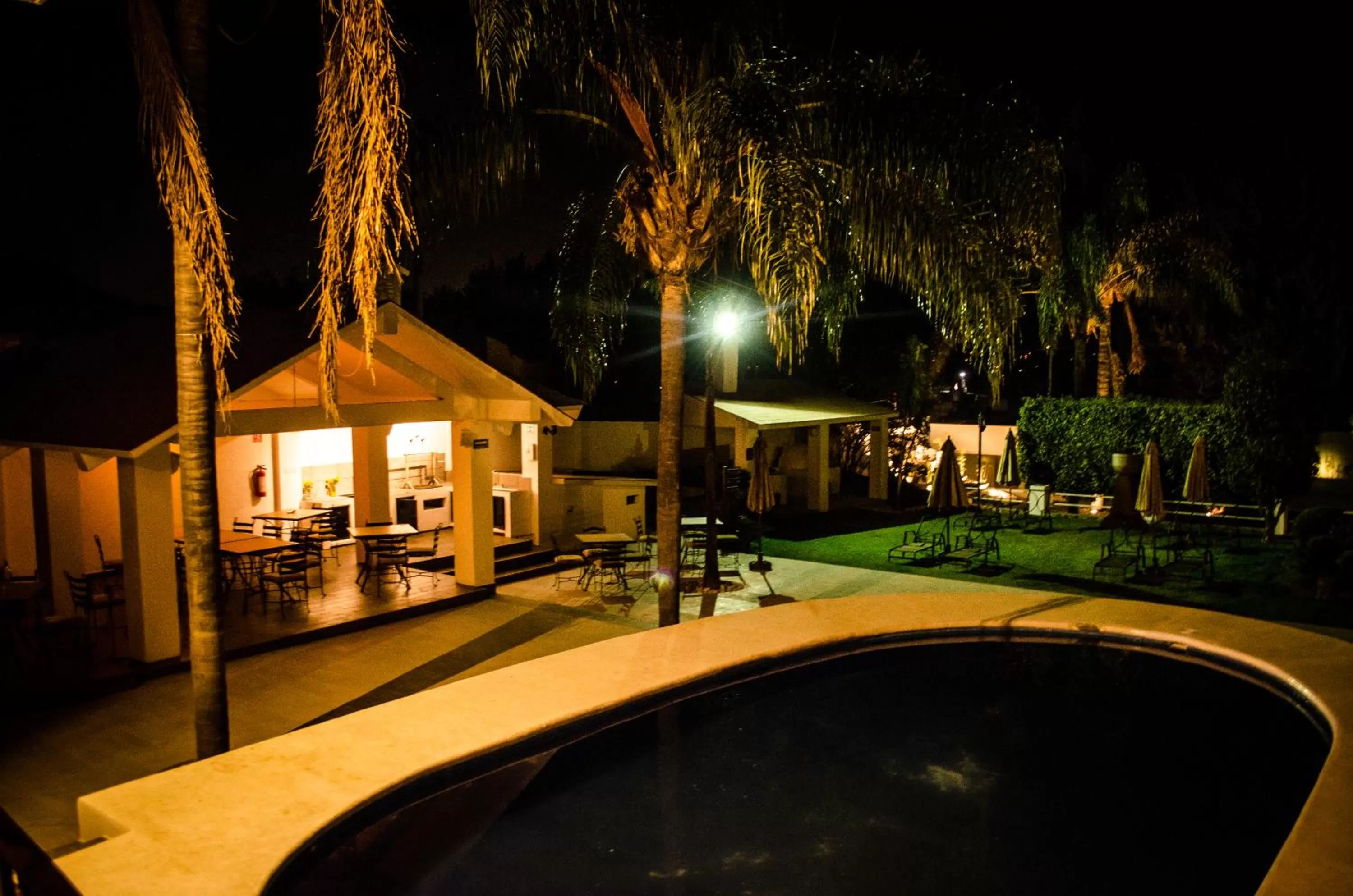 Swimming pool in Río Tinto Hotel Boutique