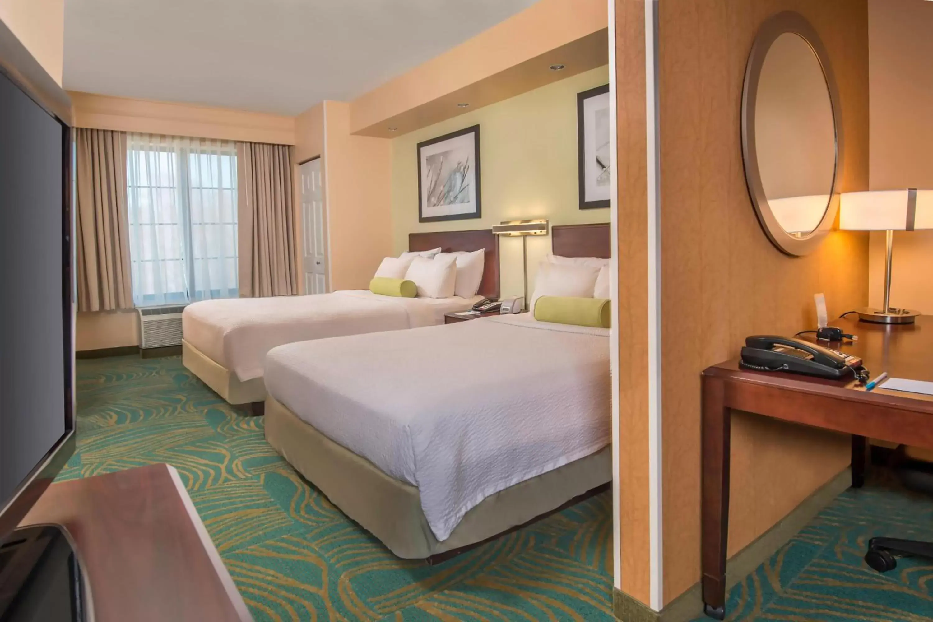 Photo of the whole room, Bed in SpringHill Suites Prince Frederick