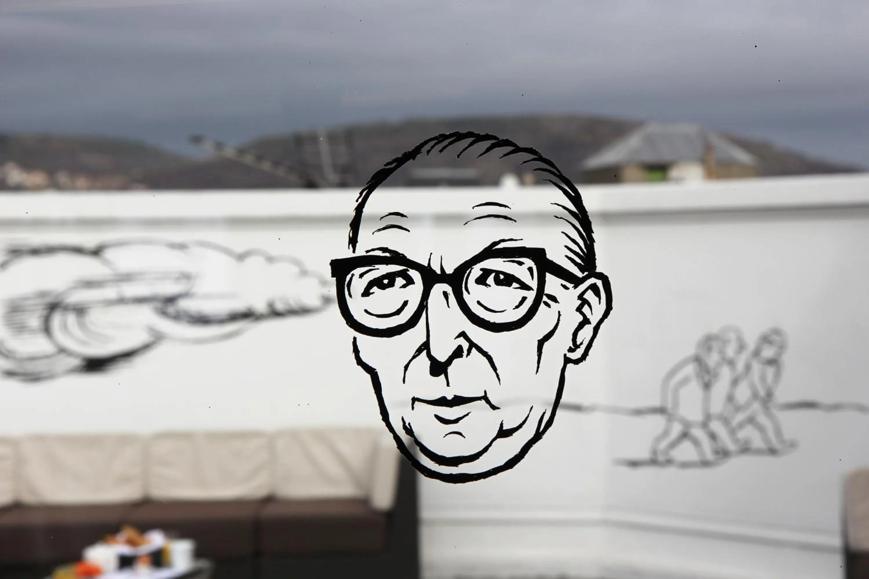 Decorative detail in Hotel Litteraire Alexandre Vialatte, BW Signature Collection