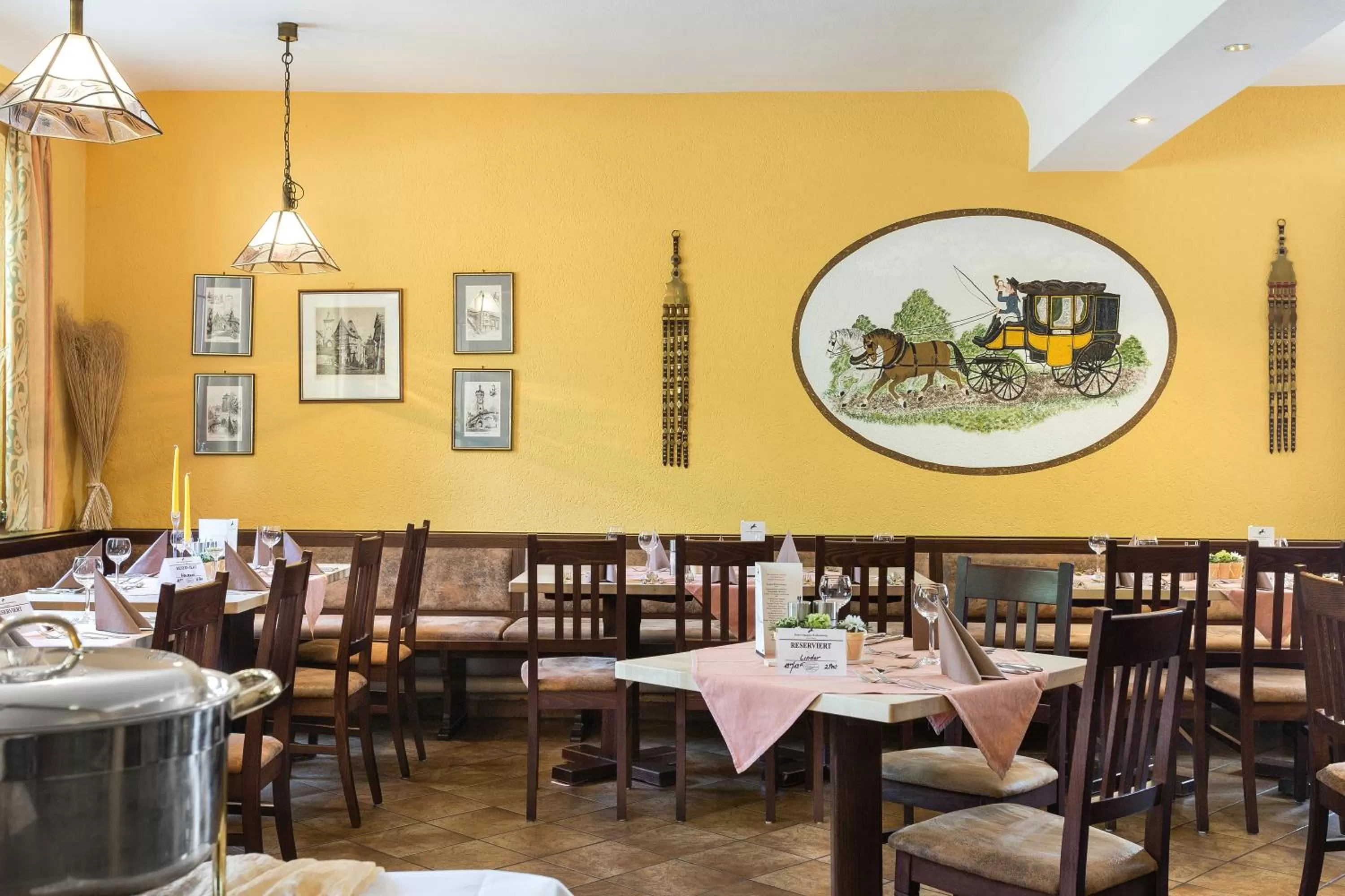 Restaurant/places to eat in Hotel Rappen Rothenburg ob der Tauber