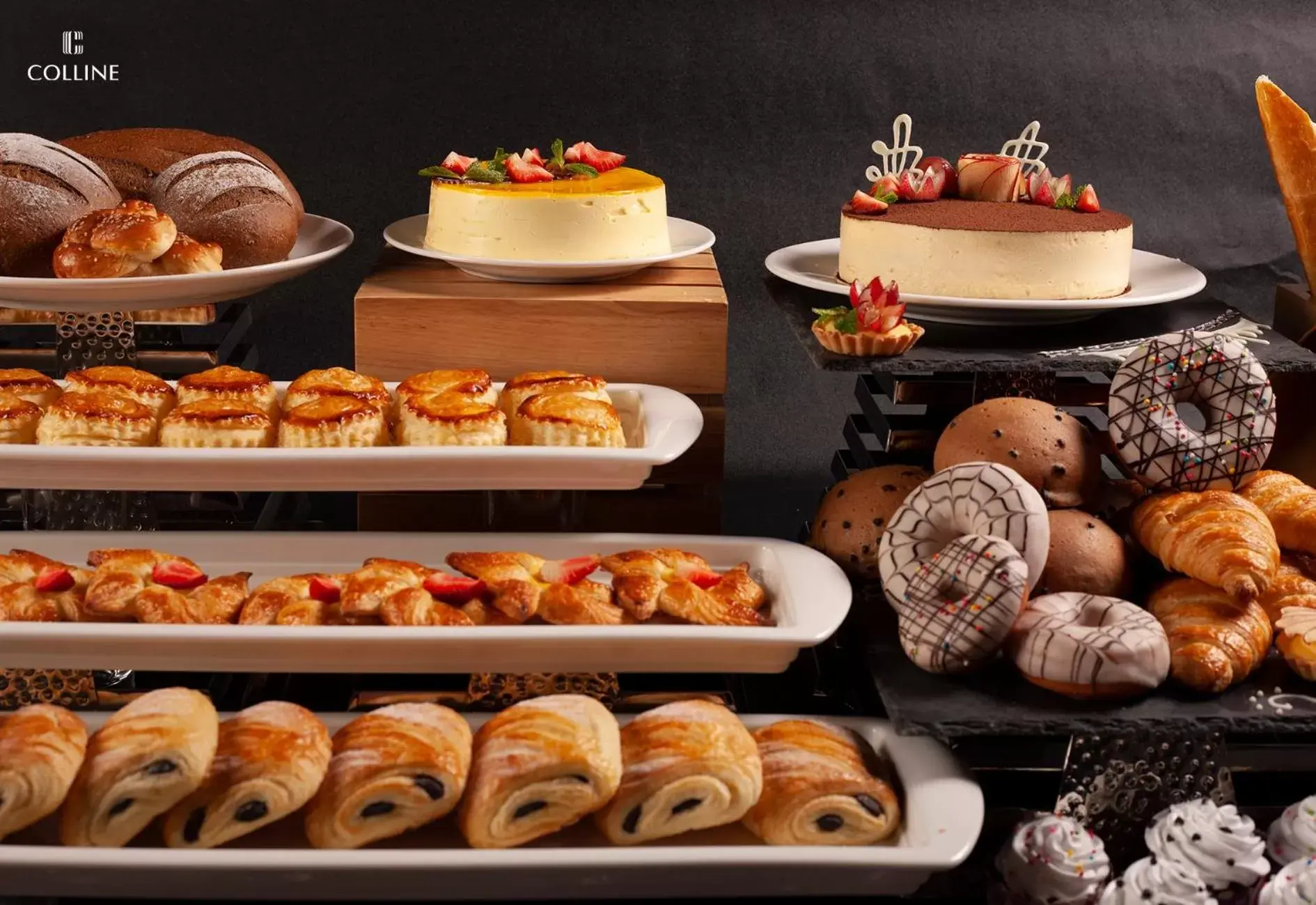 Buffet breakfast in Colline Dalat Buffet breakfast in Colline Dalat