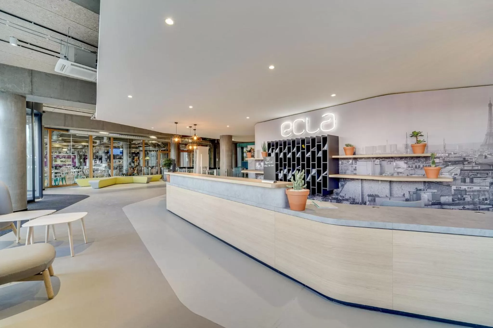 Lobby or reception in ECLA Paris Massy Palaiseau