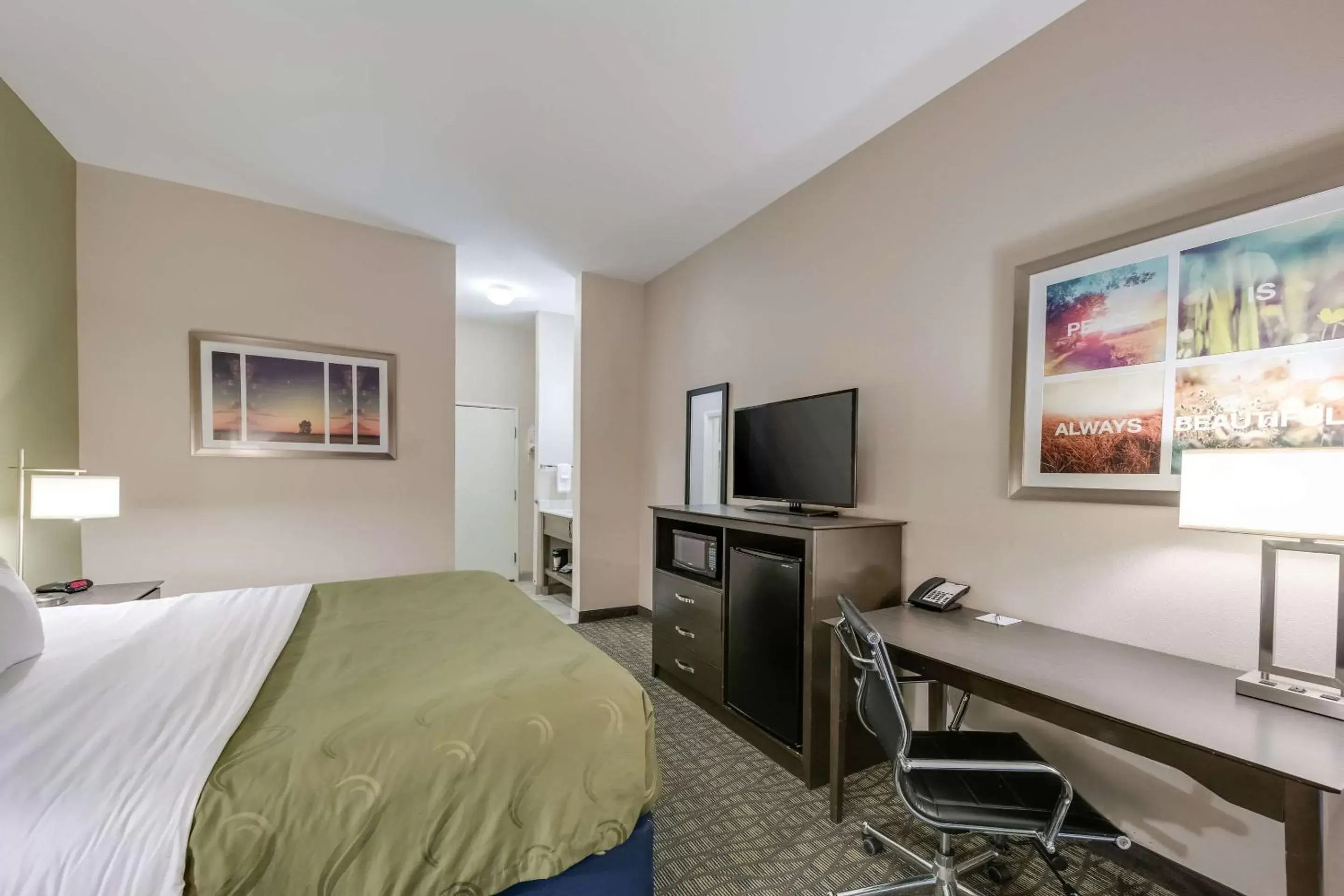 Bedroom, TV/Entertainment Center in Quality Inn & Suites