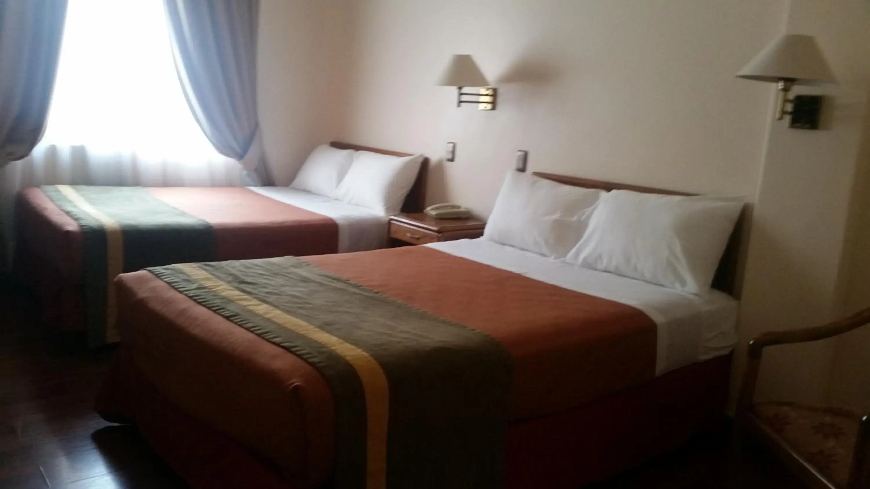 Bed in Hotel Francisco De Aguirre