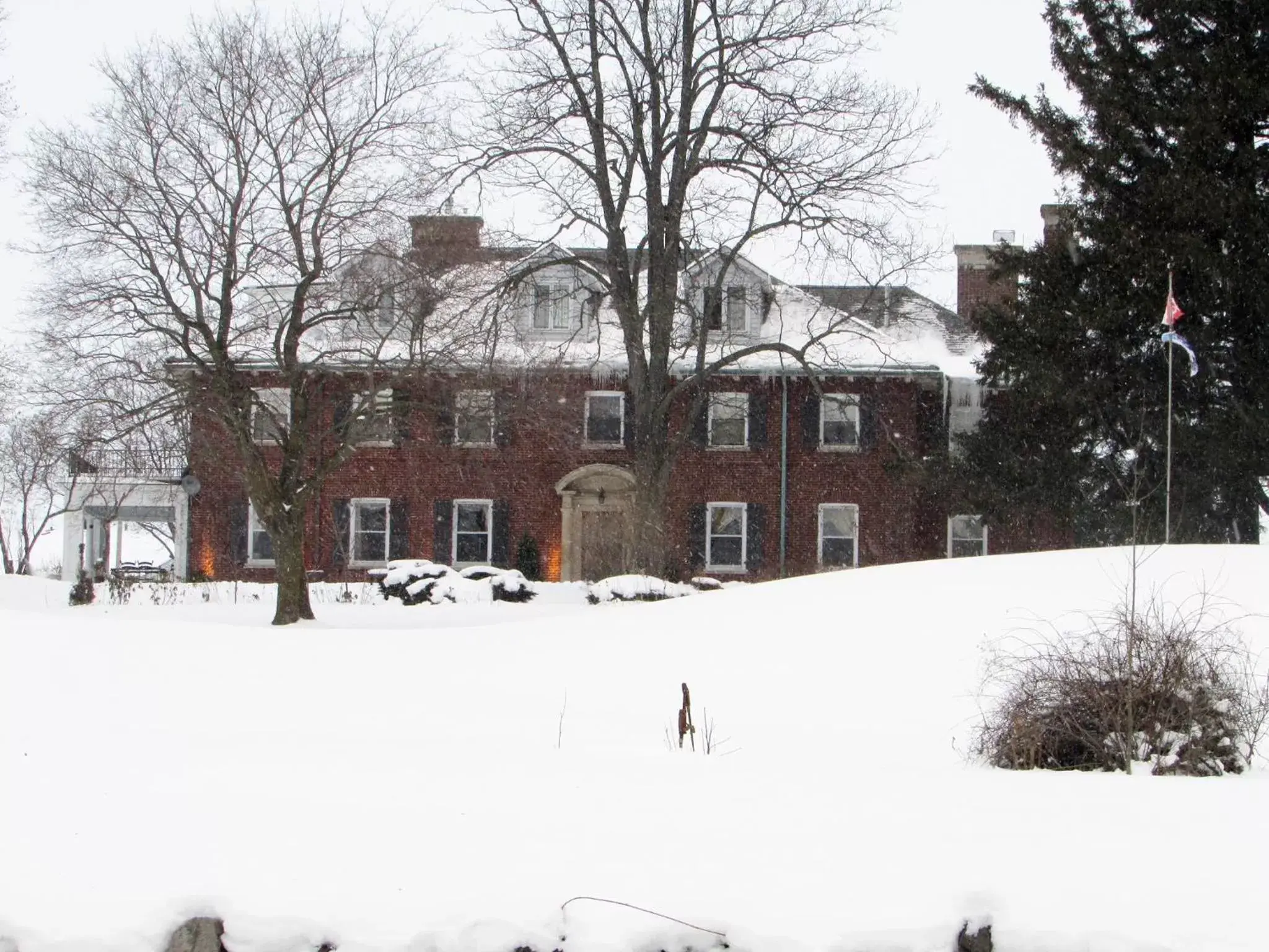 Property building, Winter in Clonmel Castle