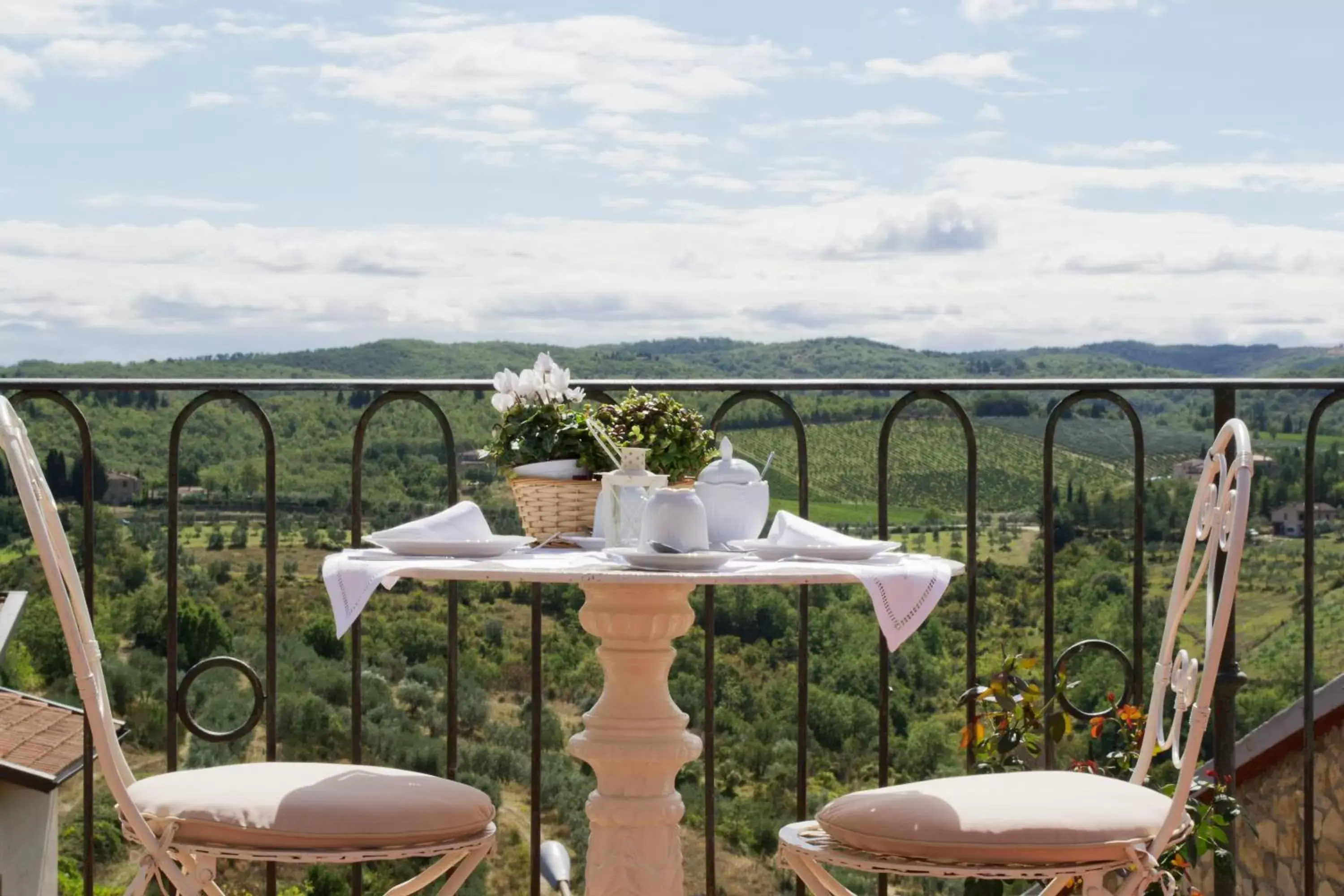 Balcony/Terrace in Le Terrazze Del Chianti