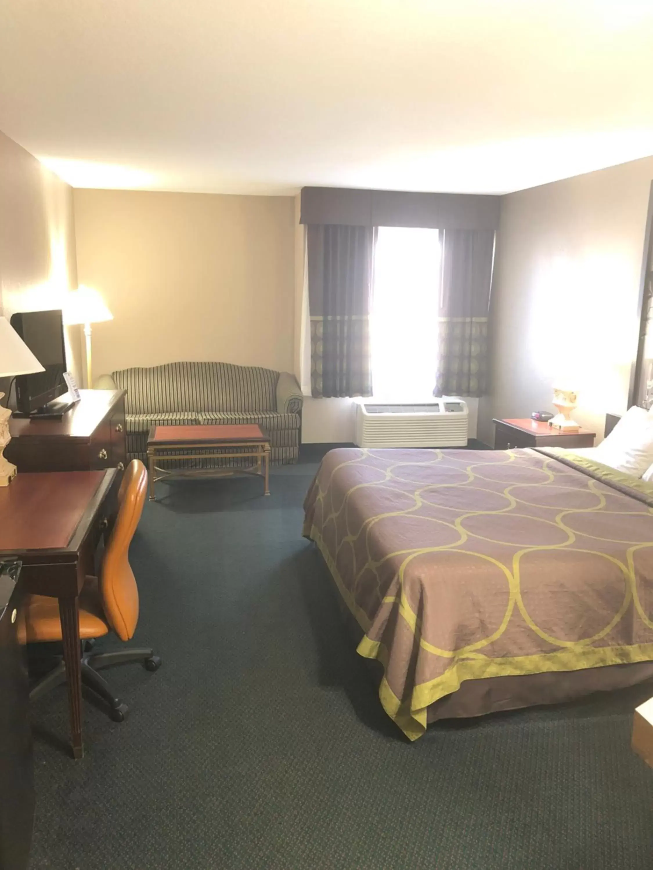 Bed in Super 8 by Wyndham Harrison OH