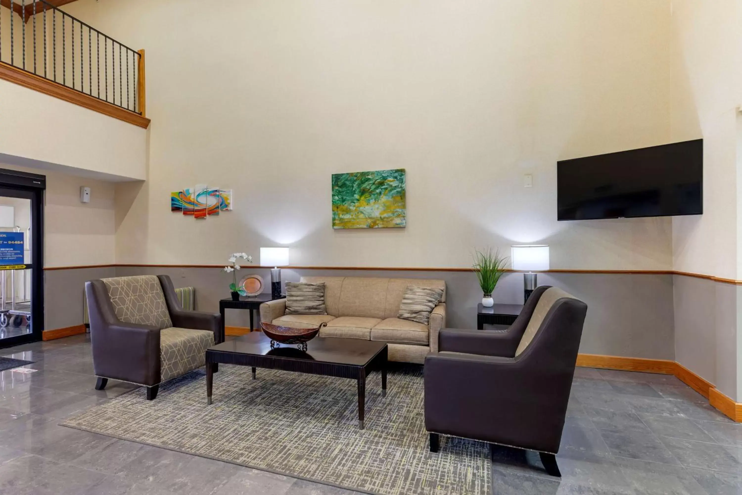 Lobby or reception, Seating Area in Best Western Seminole Inn and Suites