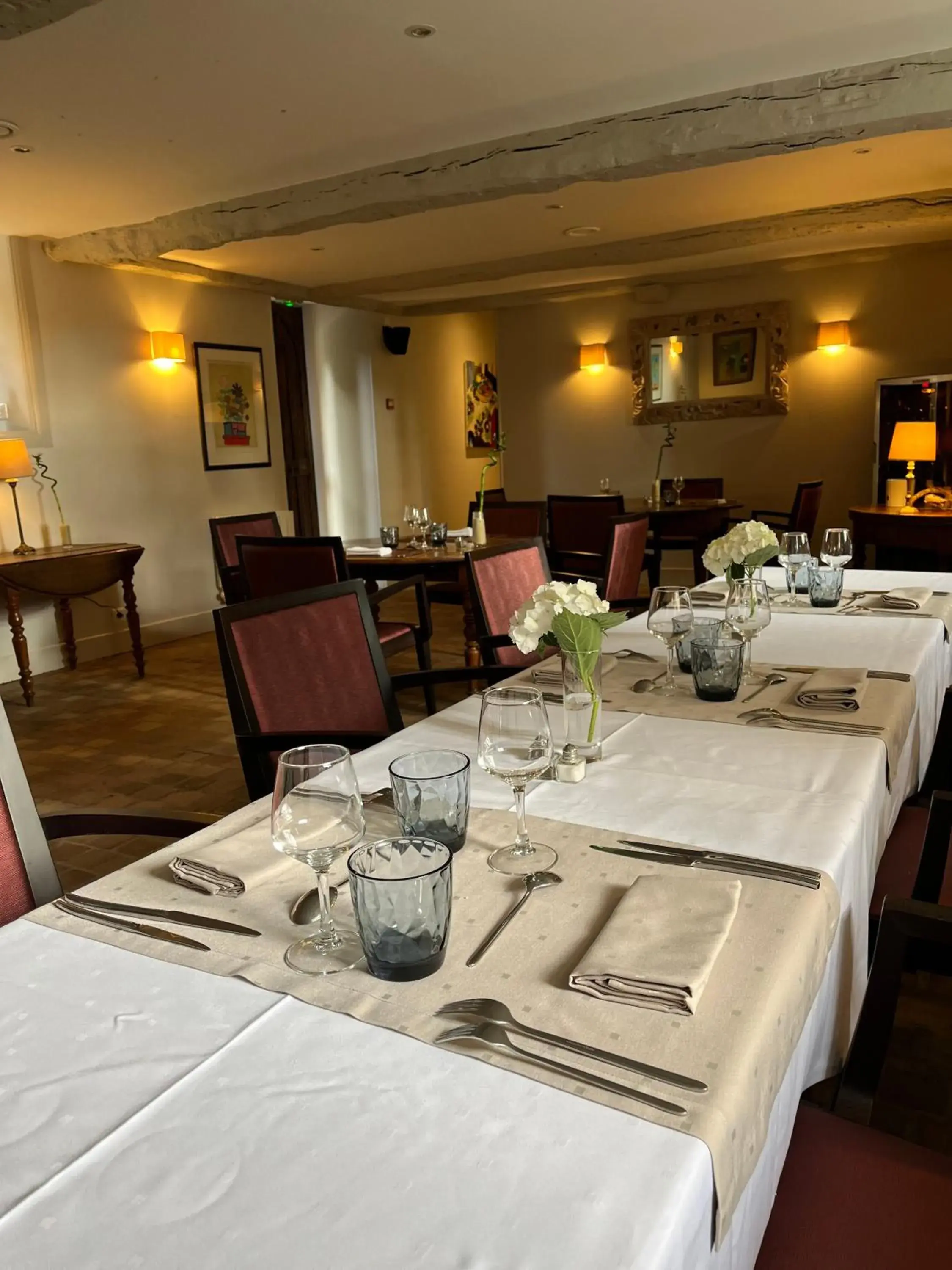 Dining area, Restaurant/Places to Eat in Le Manoir Des Portes