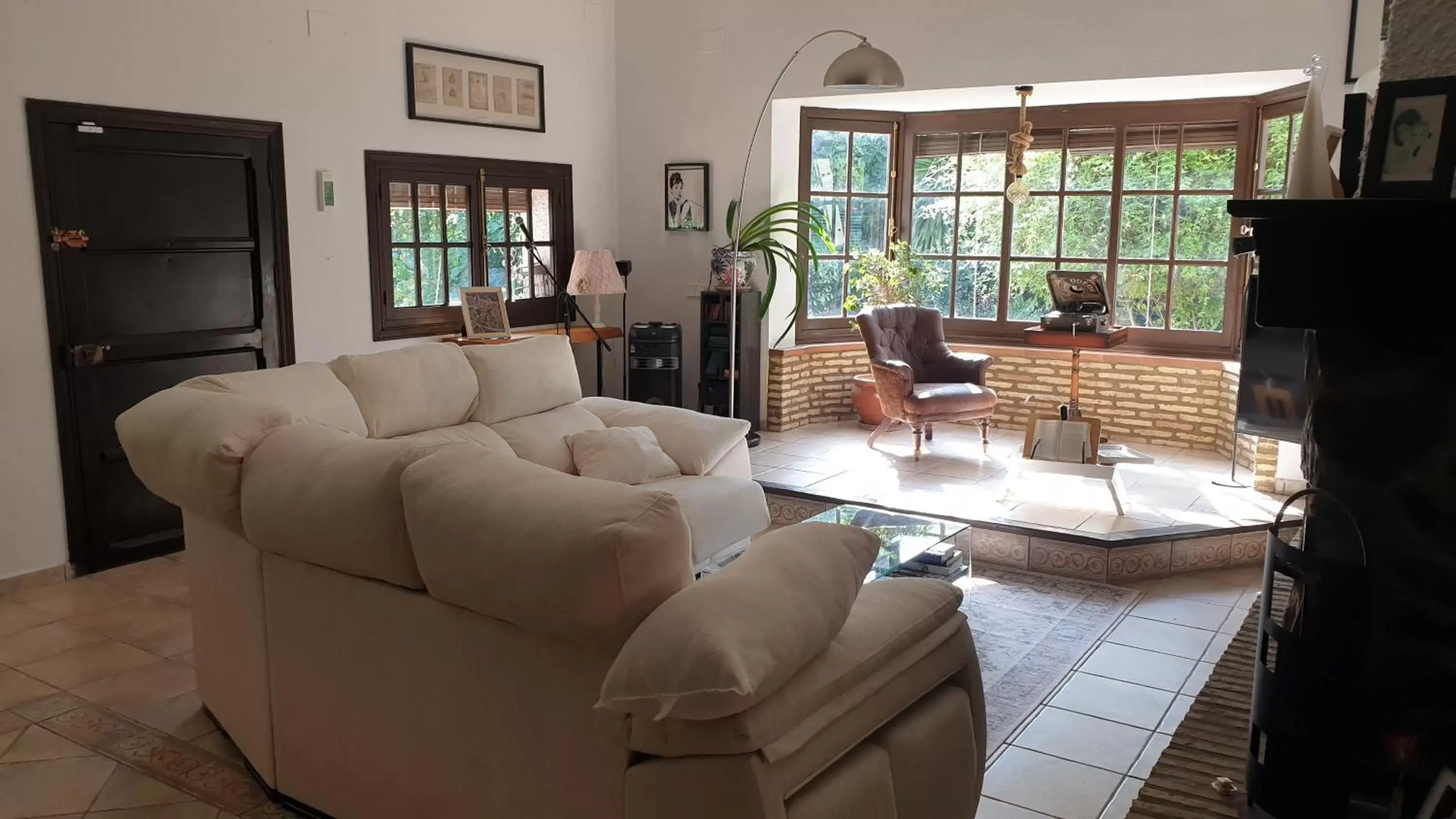 Living room, Seating Area in La Casa del Torreón