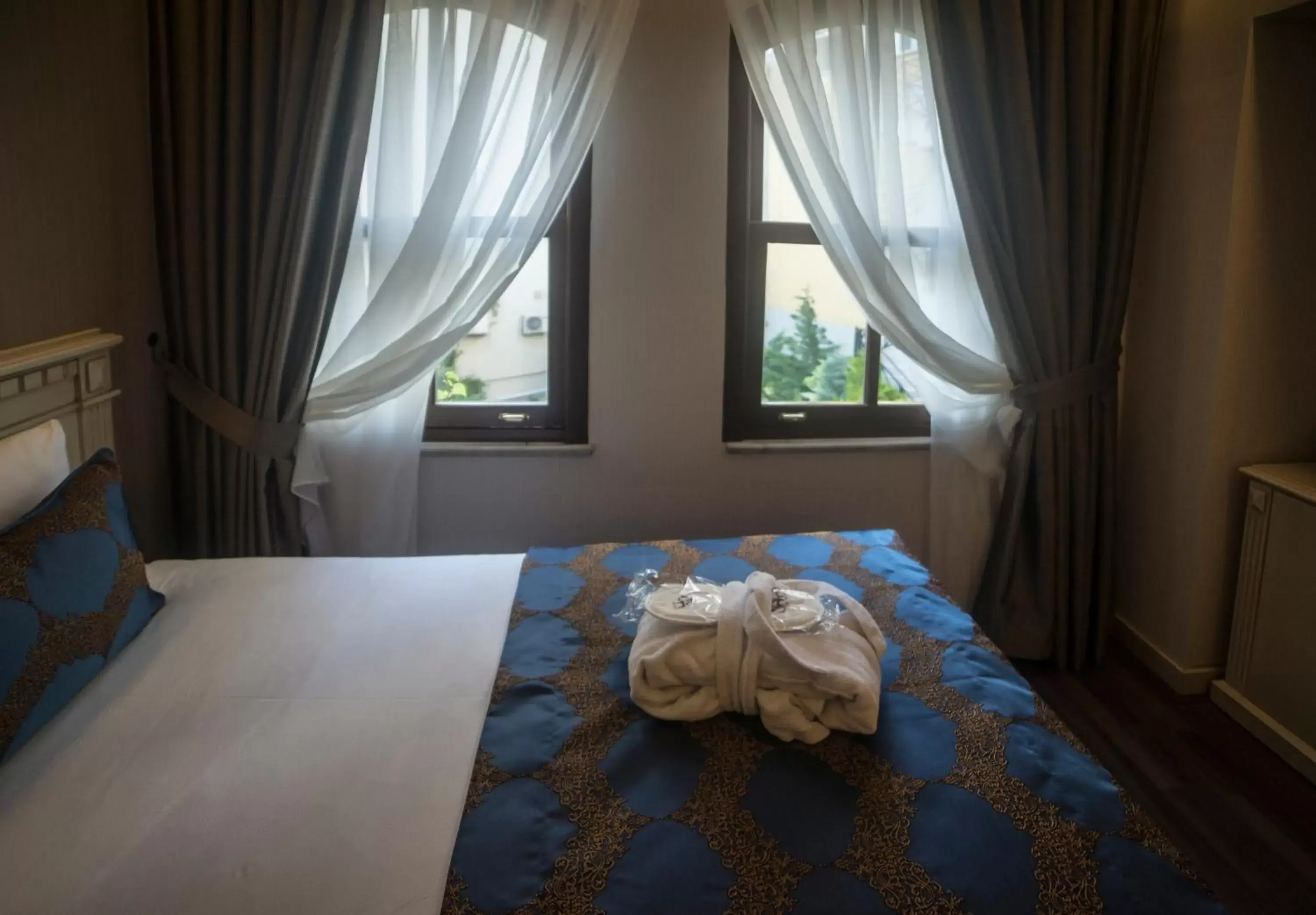 Decorative detail, Bed in Sarnic Hotel & Sarnic Premier Hotel(Ottoman Mansion)