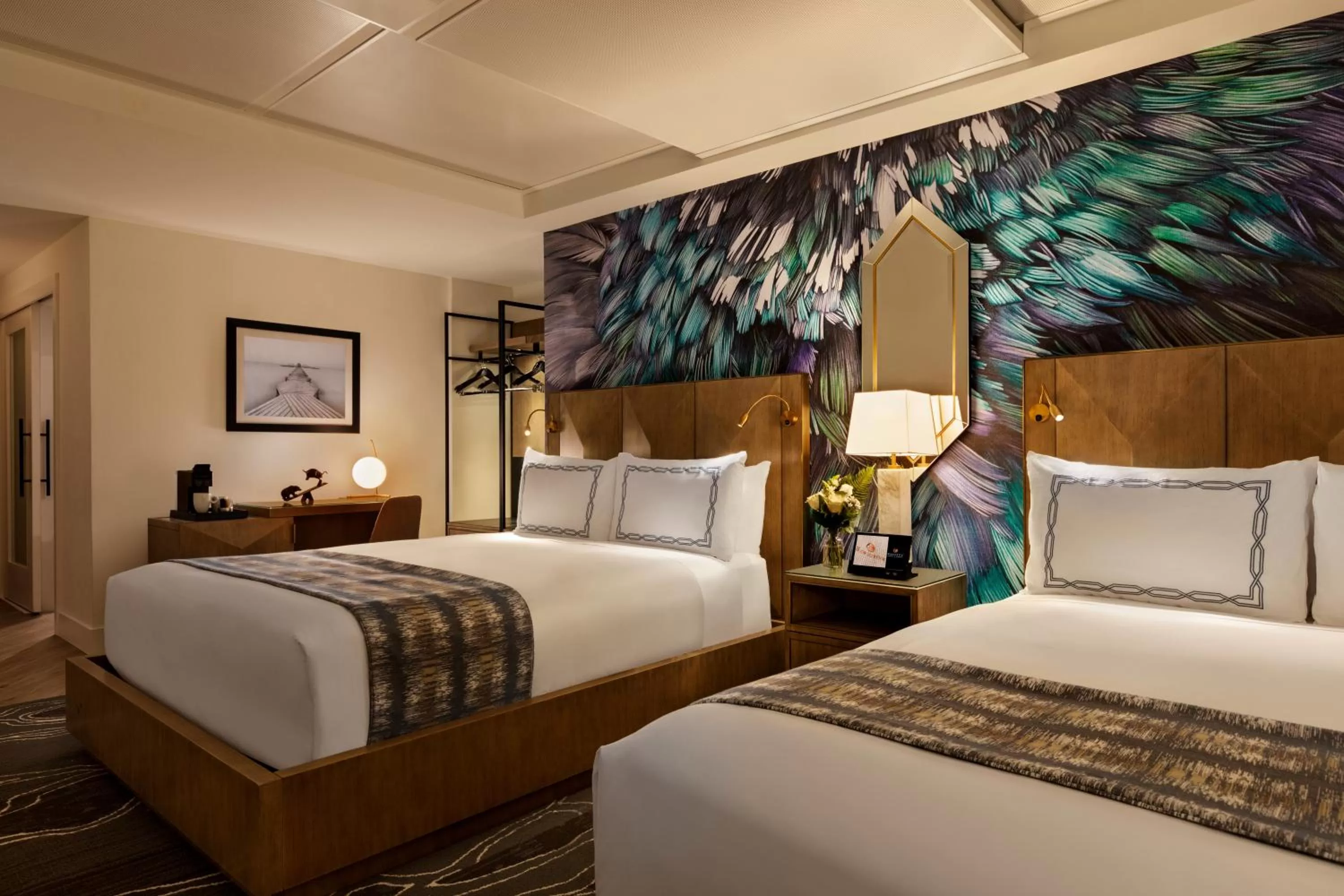 Bed in EXchange Hotel Vancouver