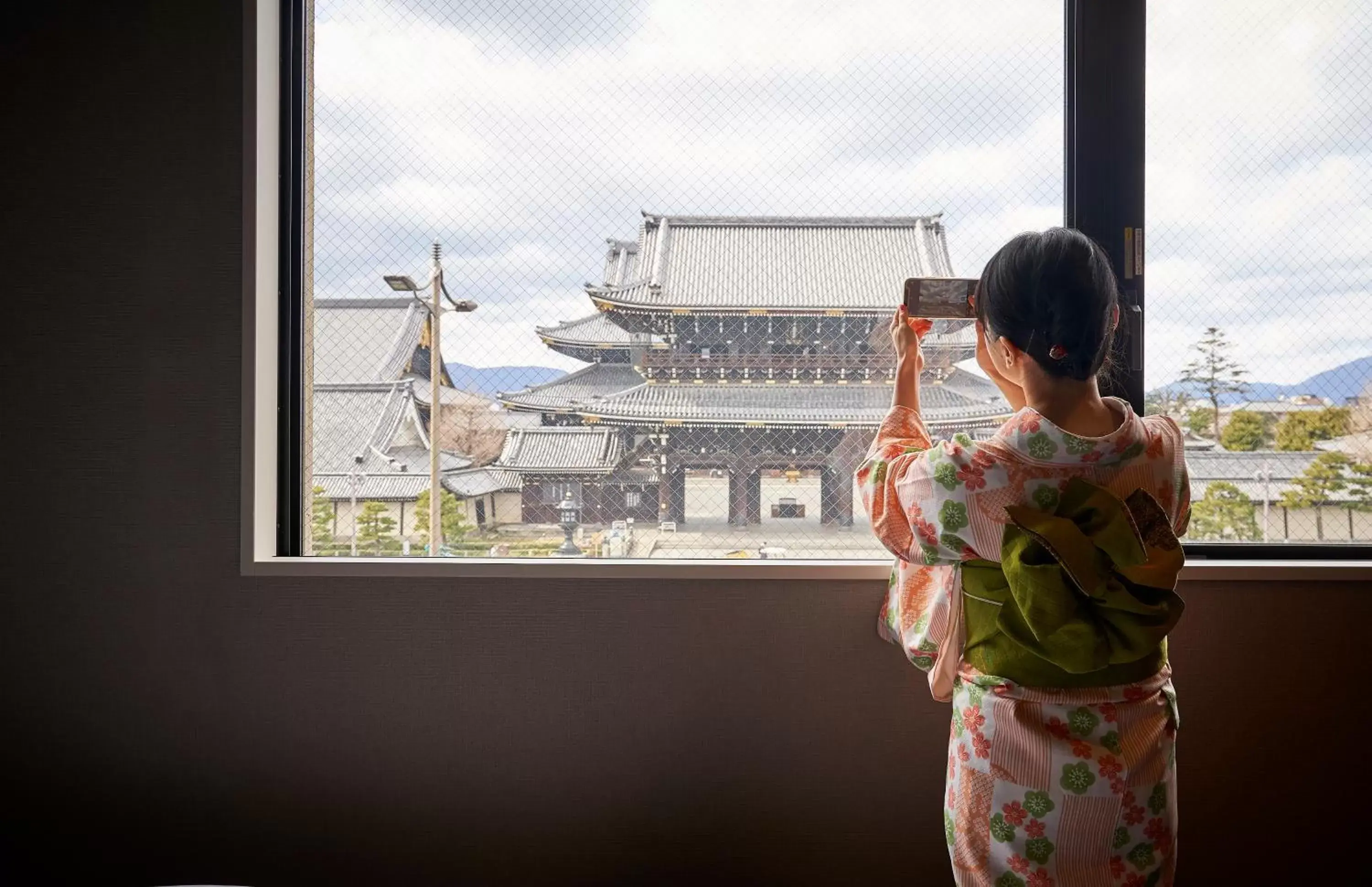 Photo of the whole room in Hotel Kuu Kyoto