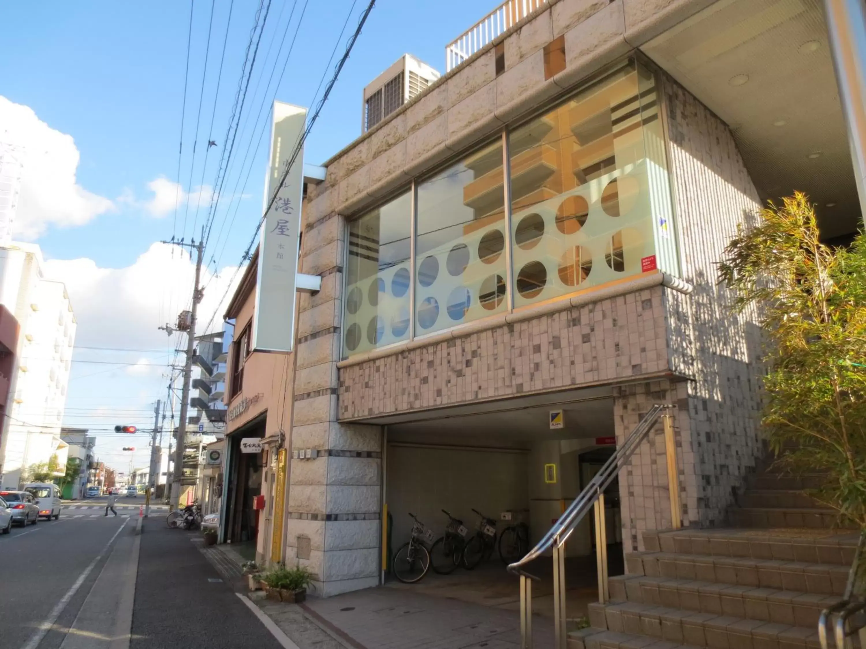 Facade/entrance, Property Building in Hotel Minatoya