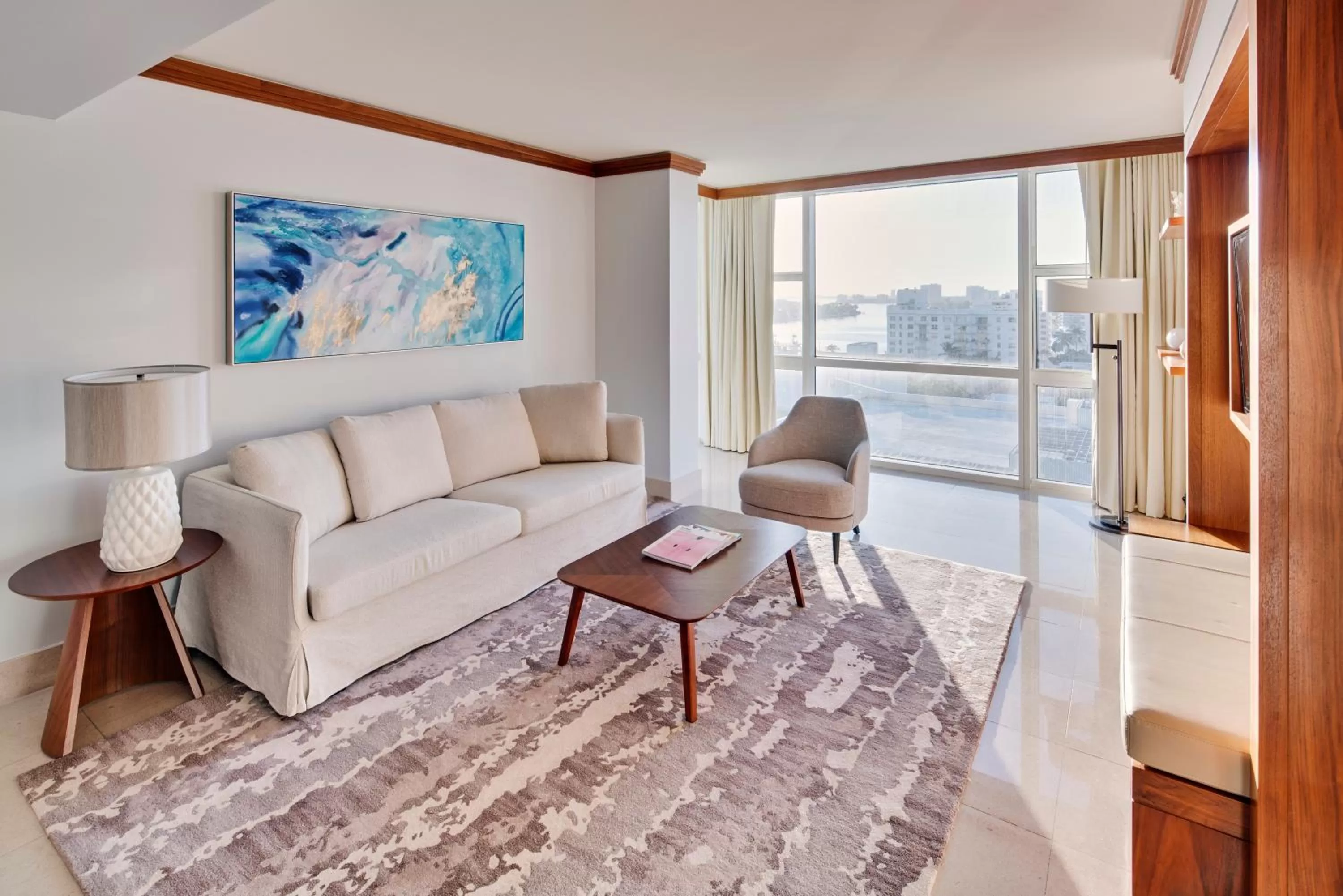 Living room in Carillon Miami Wellness Resort