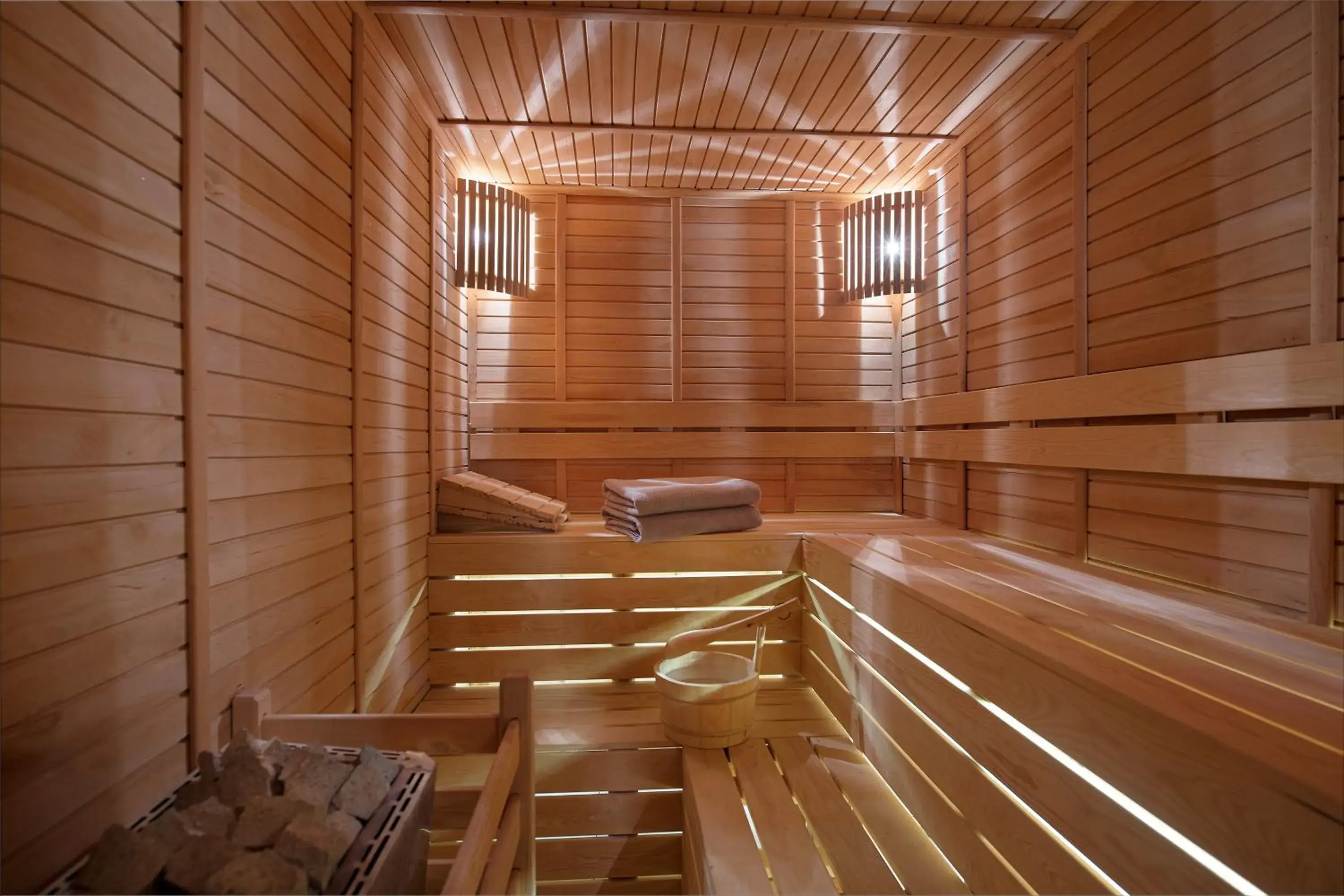 Sauna, Spa/Wellness in Lucky Monkey Hotel