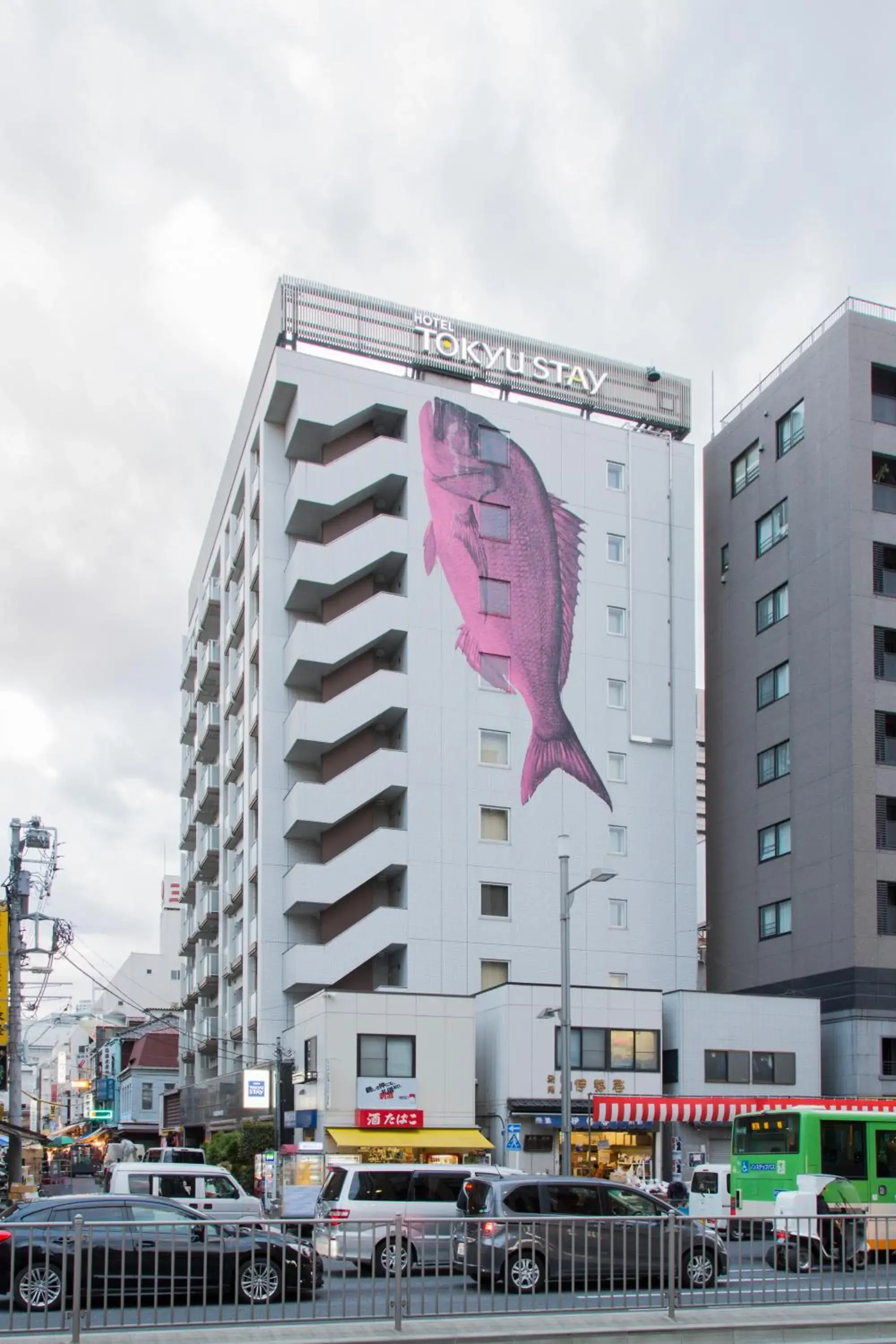 Property building in Tokyu Stay Tsukiji