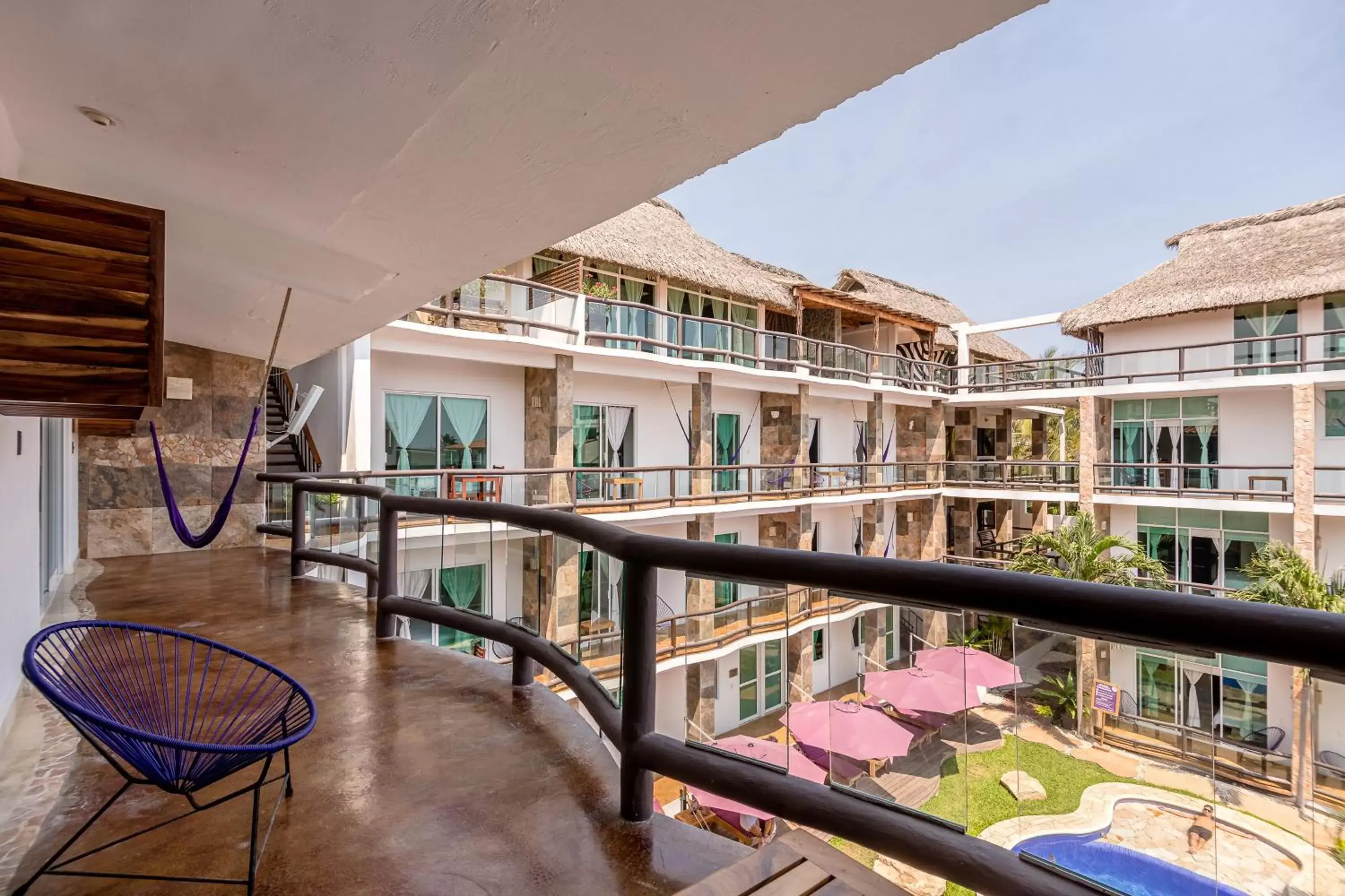 Balcony/Terrace in Hotel Rockaway