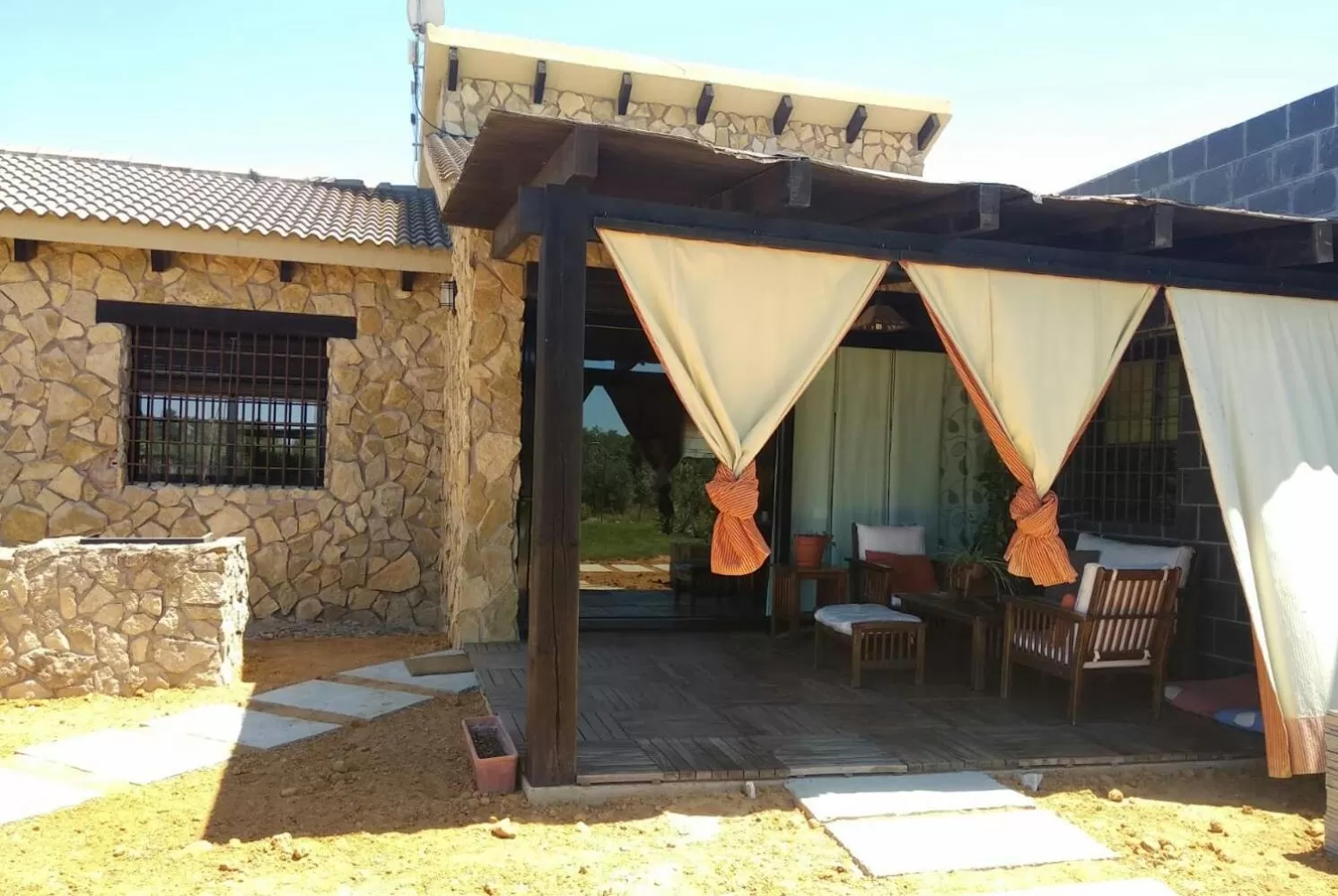 Garden in Casa Rural Ecuestre