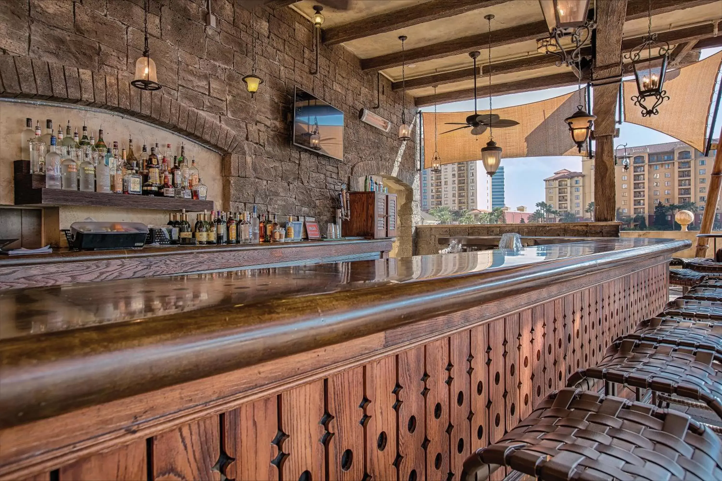 Decorative detail, Lounge/Bar in Club Wyndham Bonnet Creek