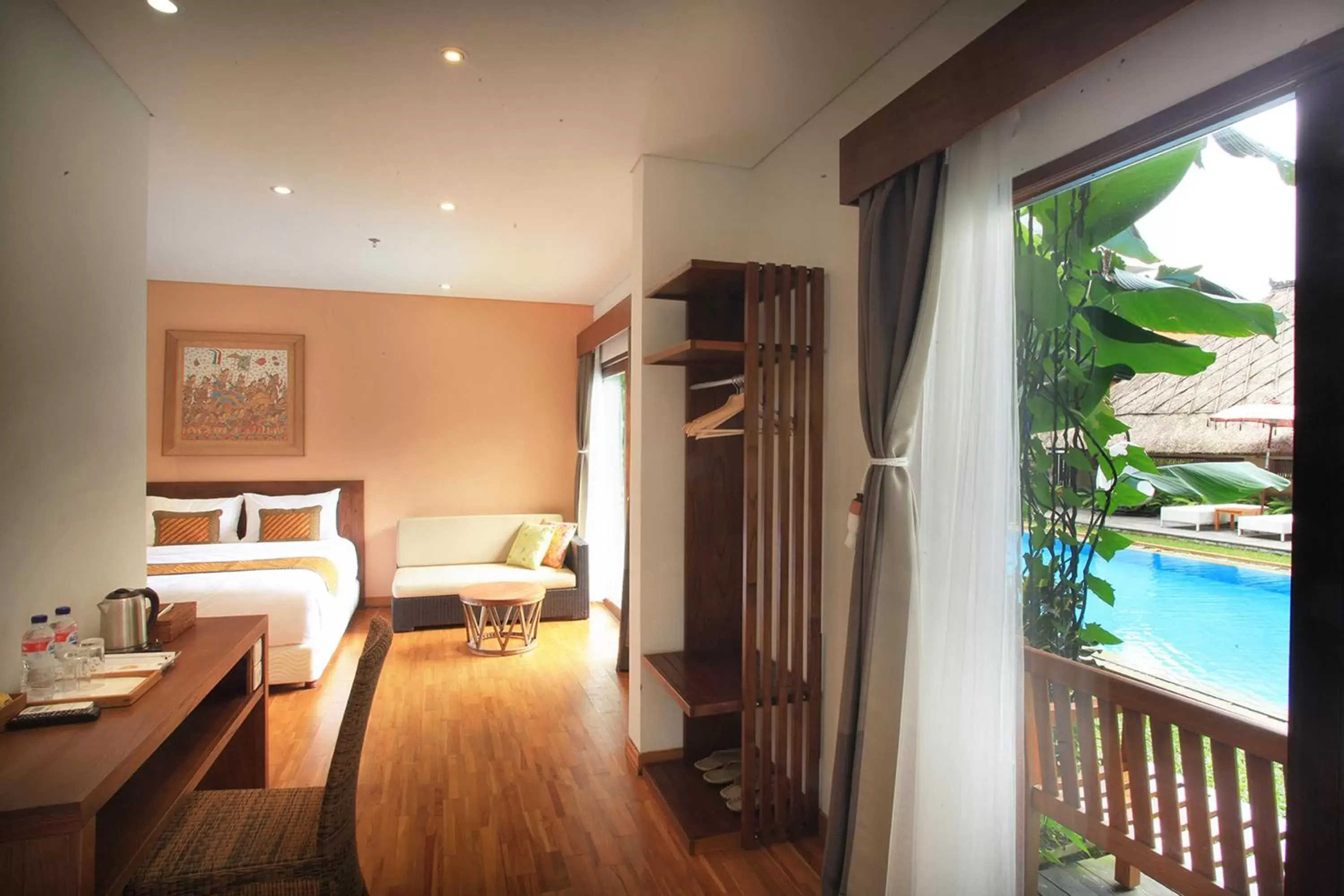 Bedroom, Seating Area in Hotel Puriartha Ubud - CHSE Certified