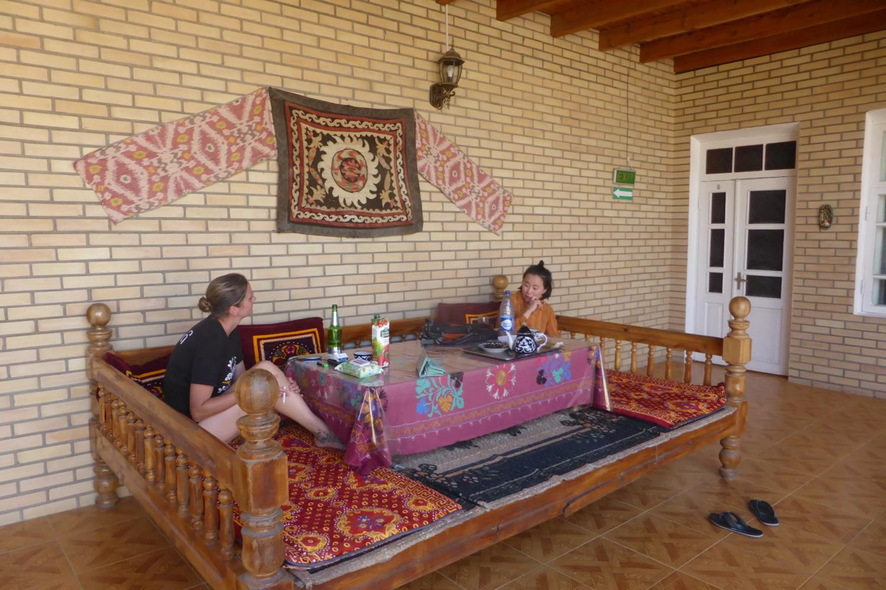 People in Guest House Marokand