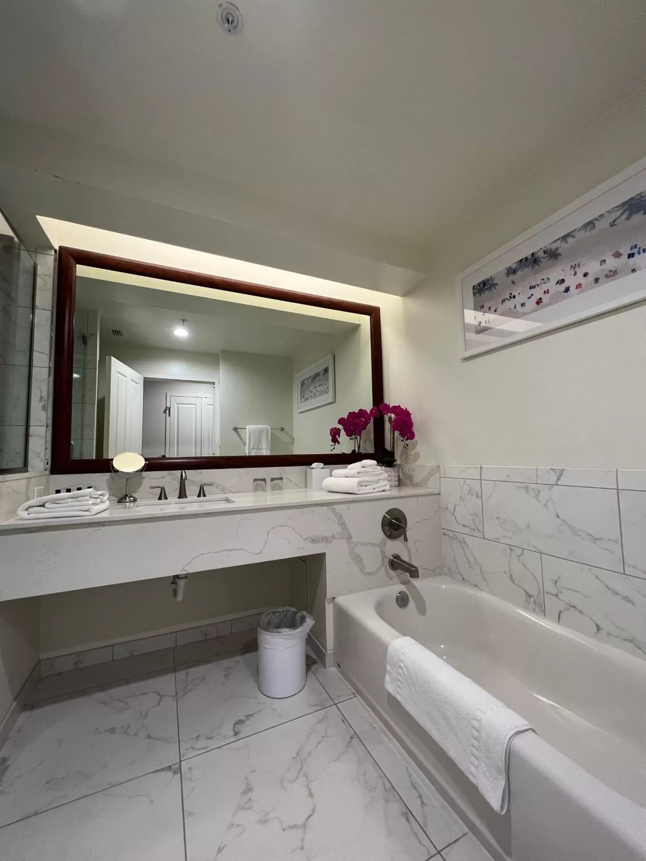 Bathroom in The Capri Inn