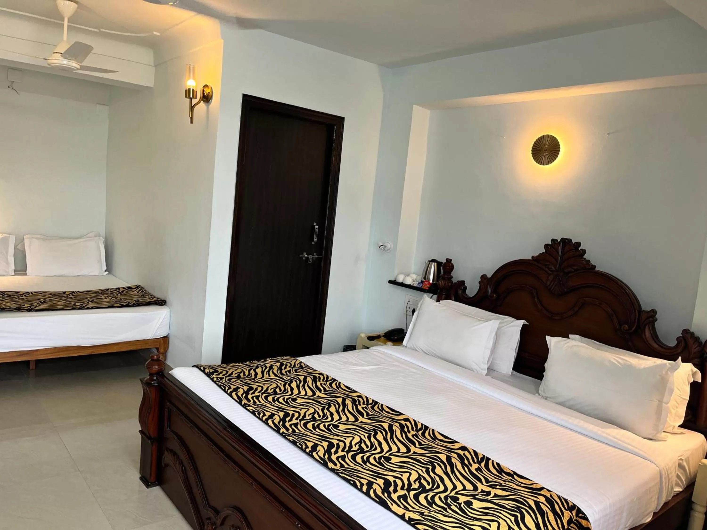 Bed in Hotel The Tiger