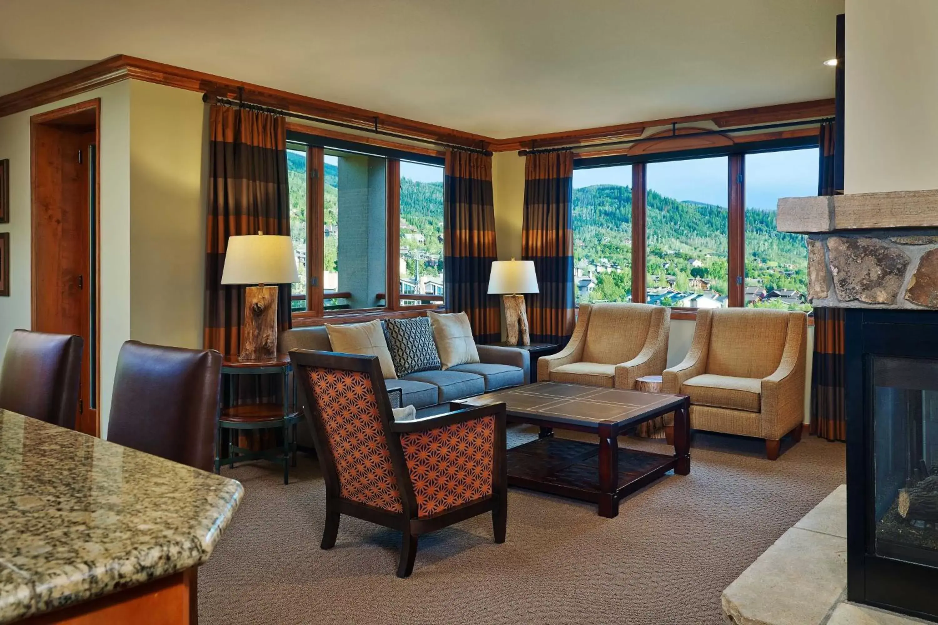 Living room, Seating Area in Sheraton Steamboat Resort Villas