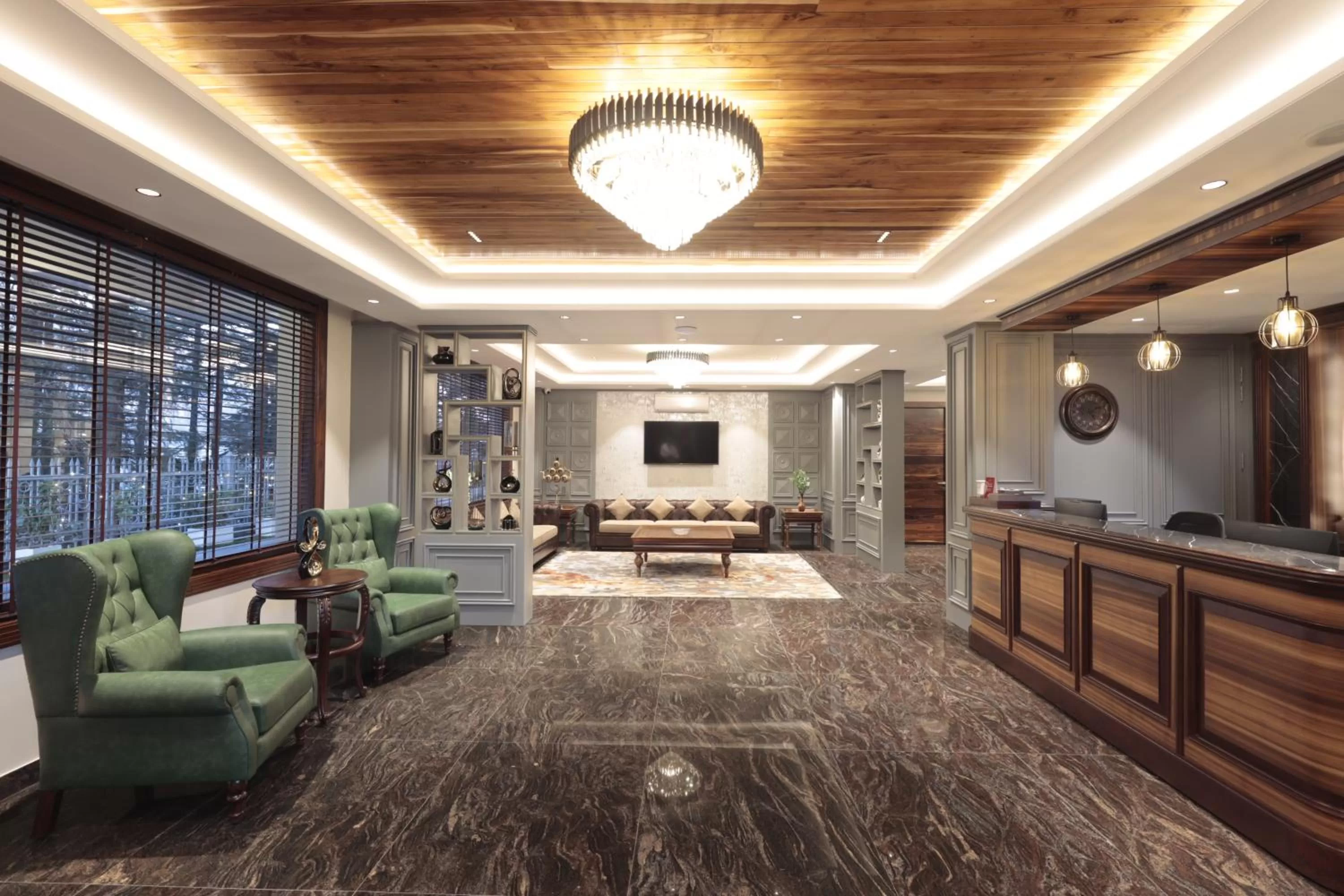 Lobby or reception in WelcomHeritage Elysium Resort & Spa