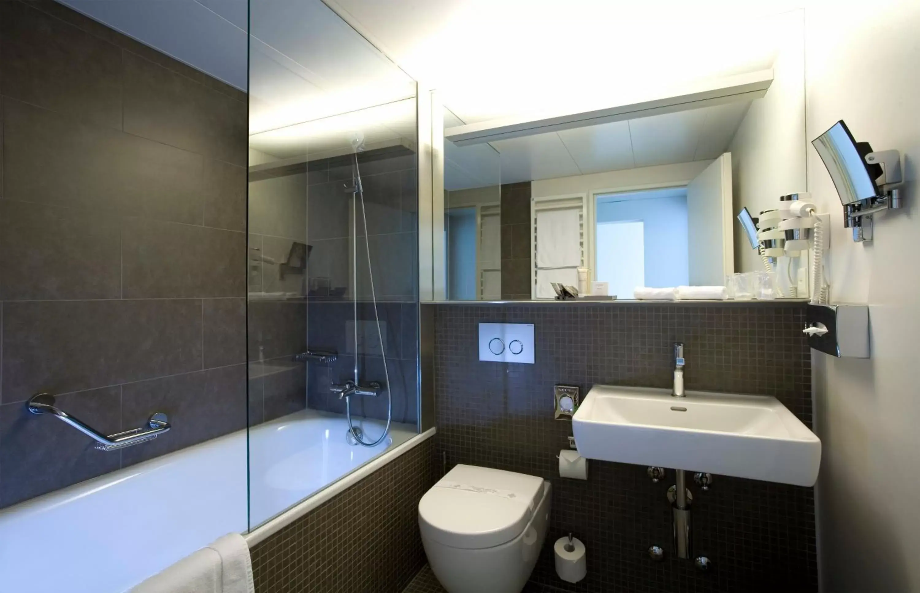 Bathroom in Hotel Lavaux