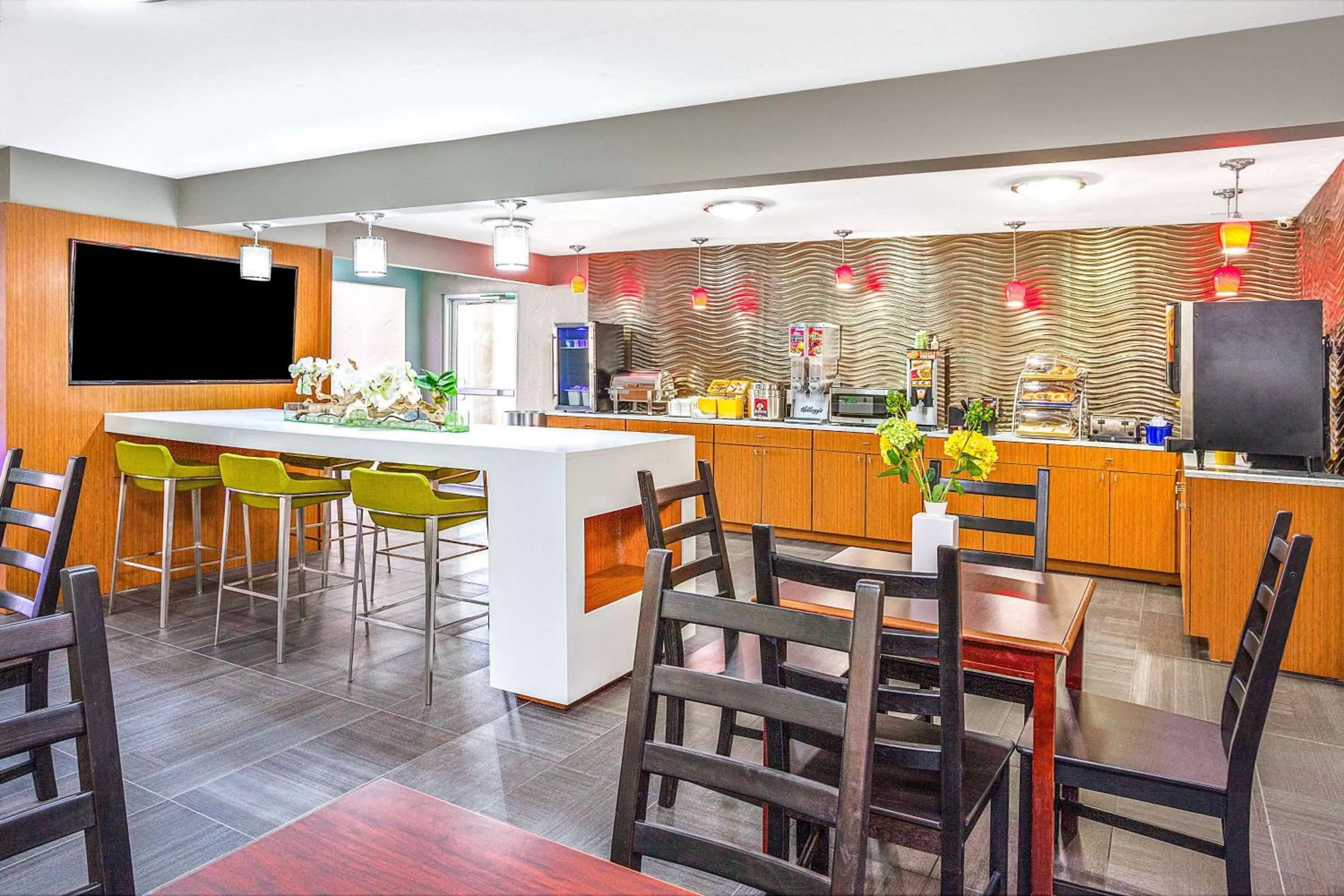 On site in Arya Inn & Suites