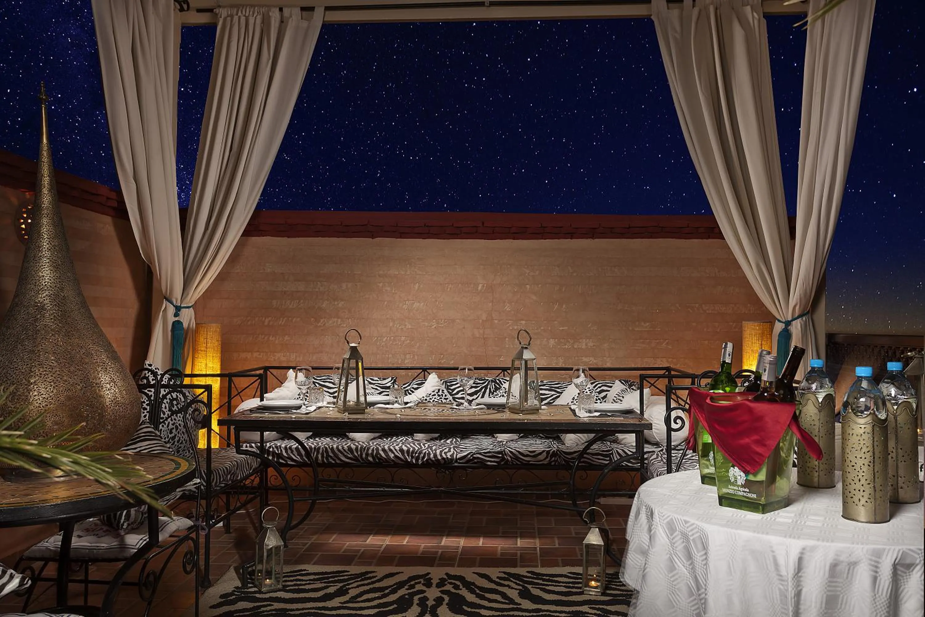 Balcony/Terrace in Riad 58 Blu