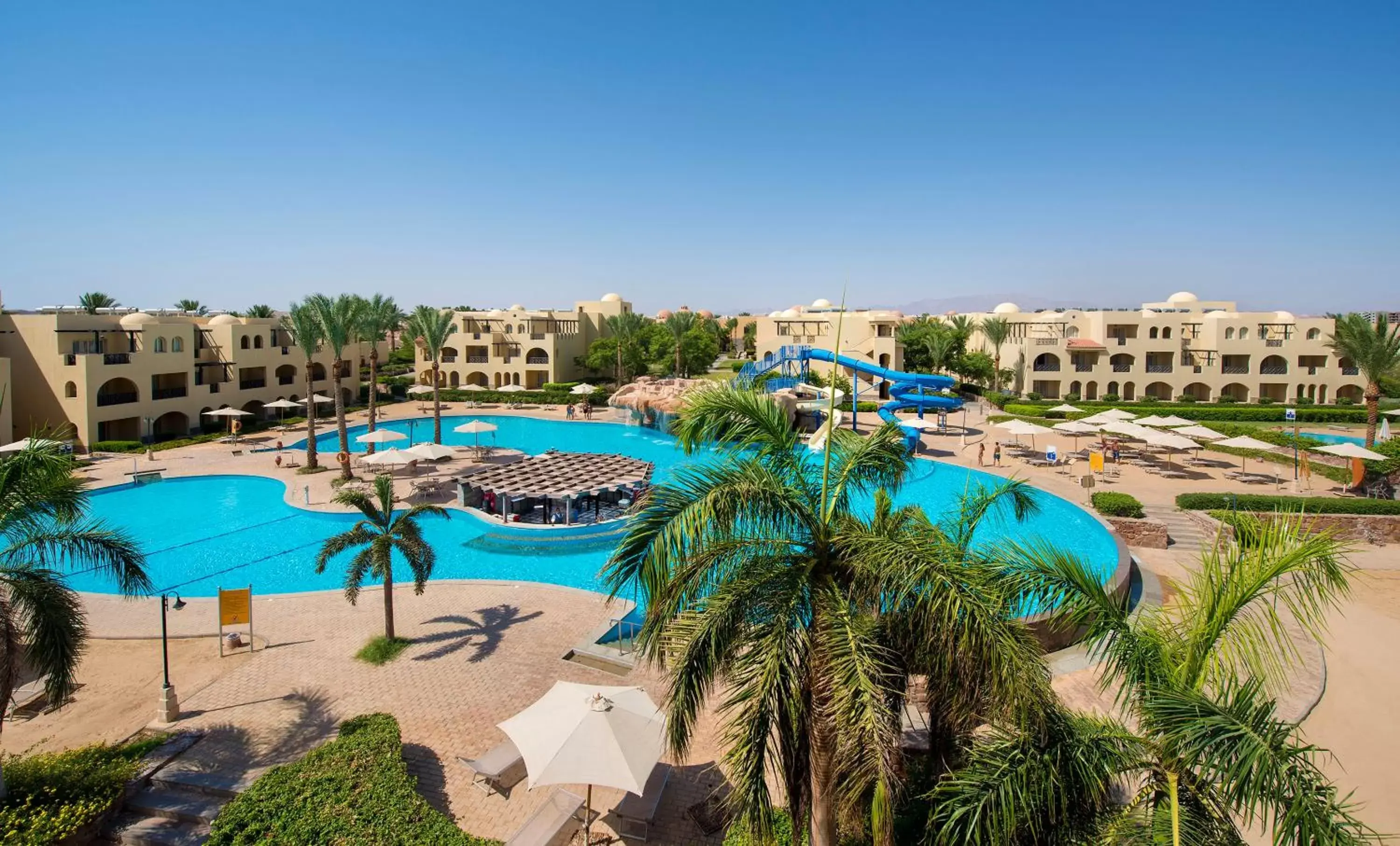 Swimming pool, Pool View in Stella Gardens Resort & Spa, Makadi Bay