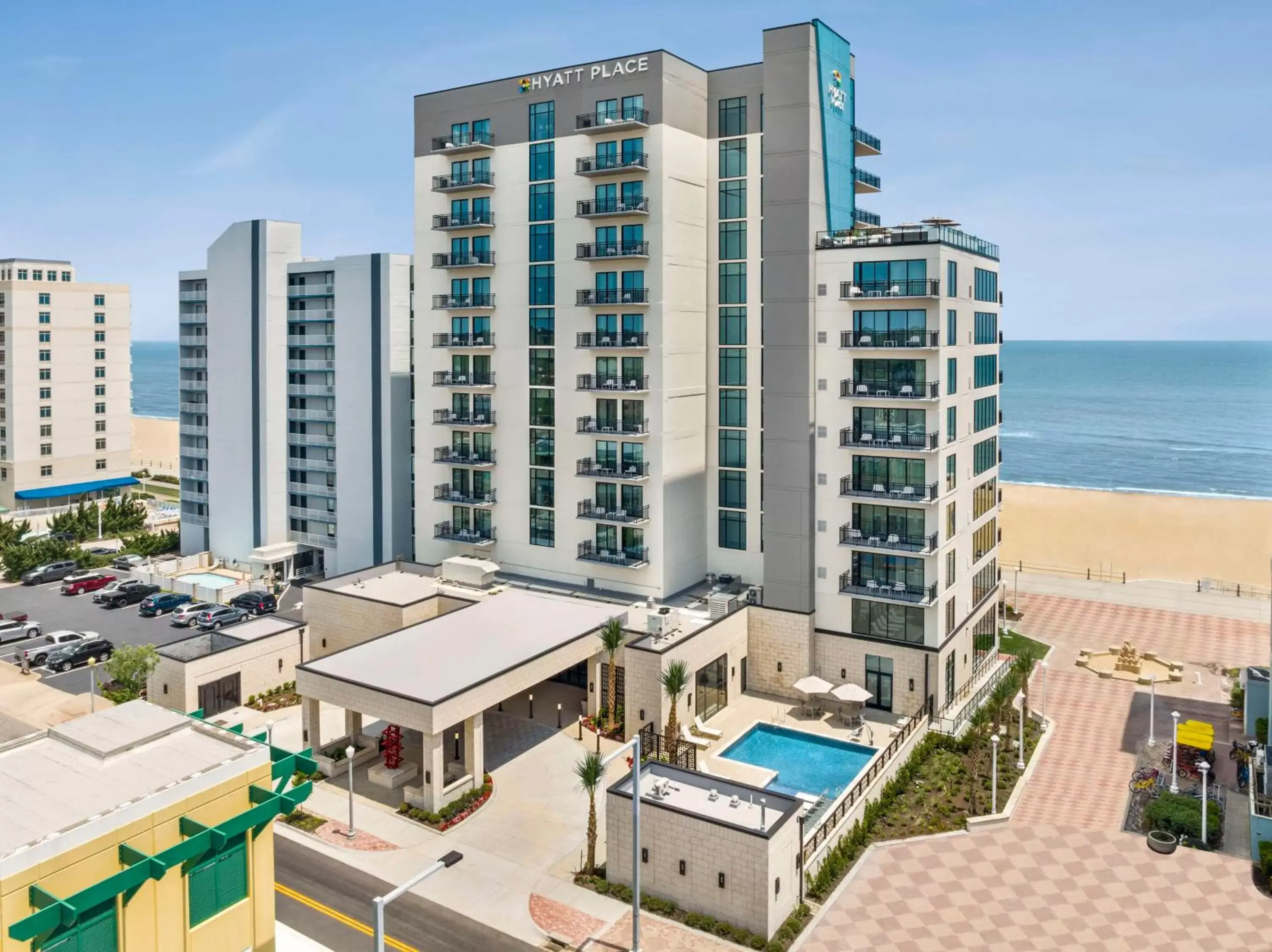 Property Building in Hyatt Place Virginia Beach Oceanfront