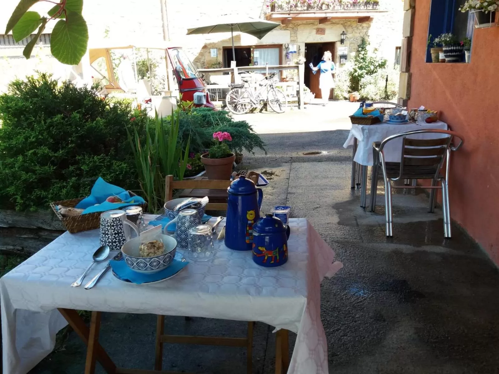 Balcony/Terrace in Eguzki B&B