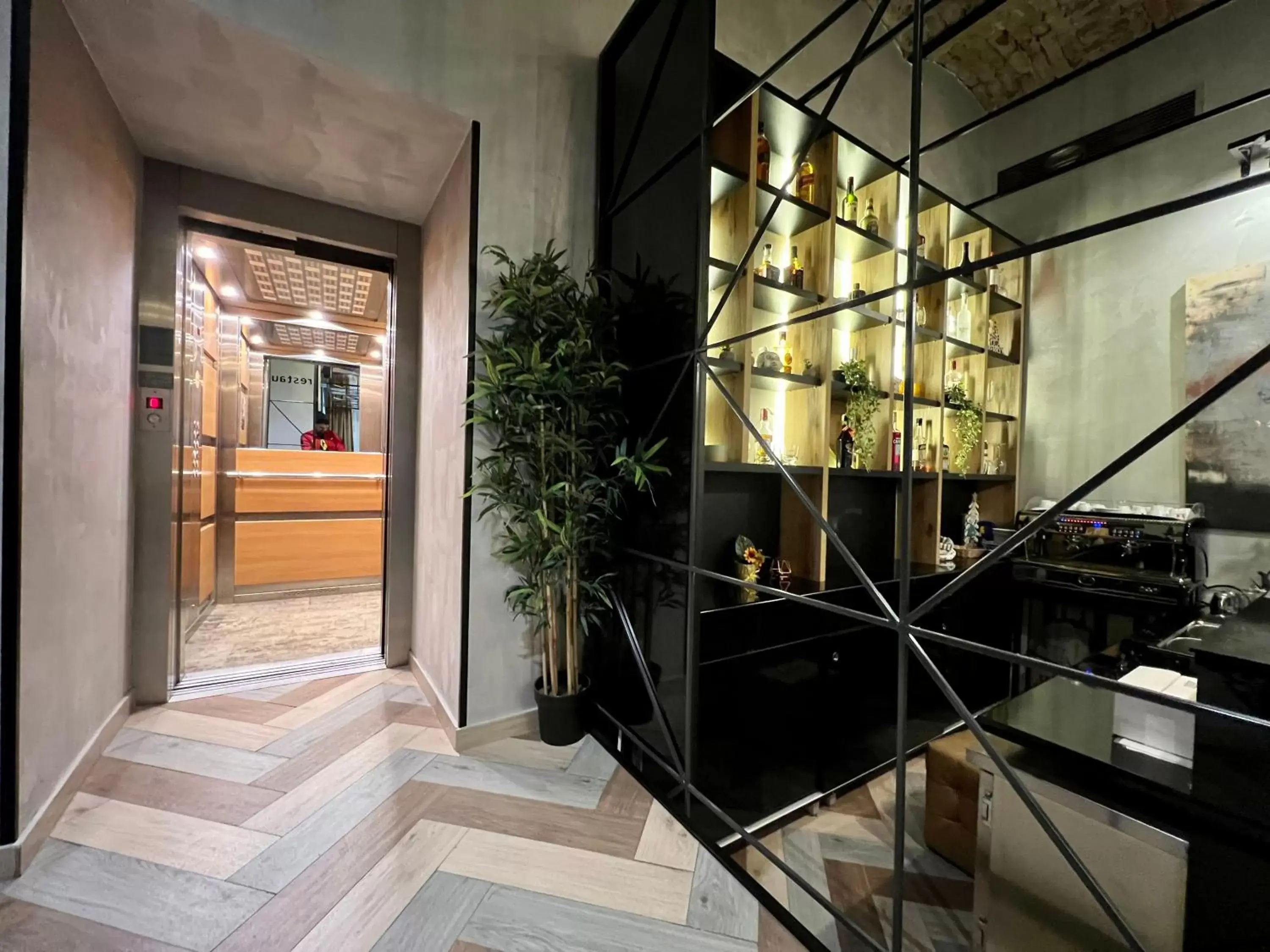 Lounge or bar in Capital Hotel Garni Lounge or bar in Capital Hotel Garni