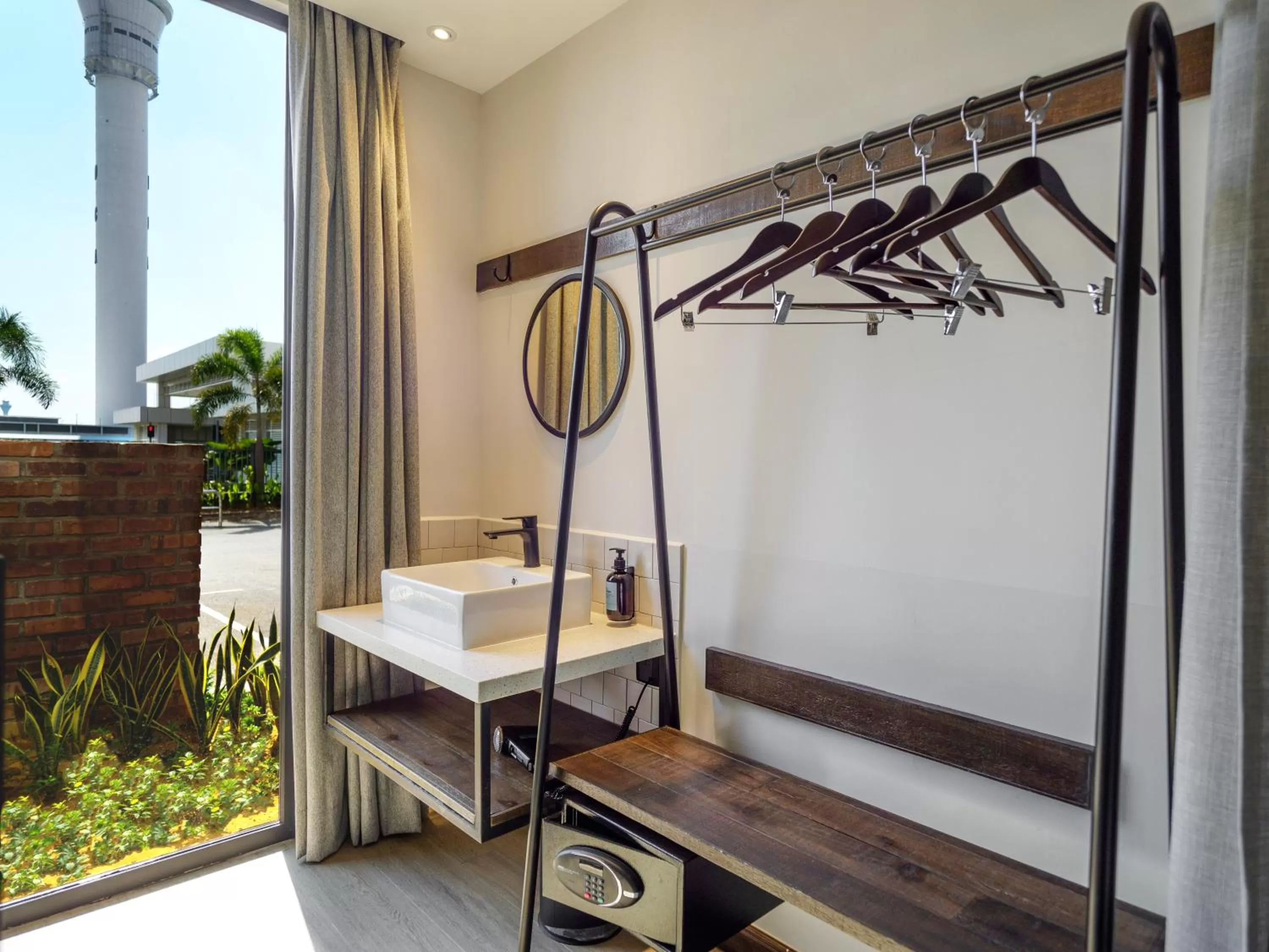 Garden view in Tune Hotel KLIA-KLIA2, Airport Transit Hotel