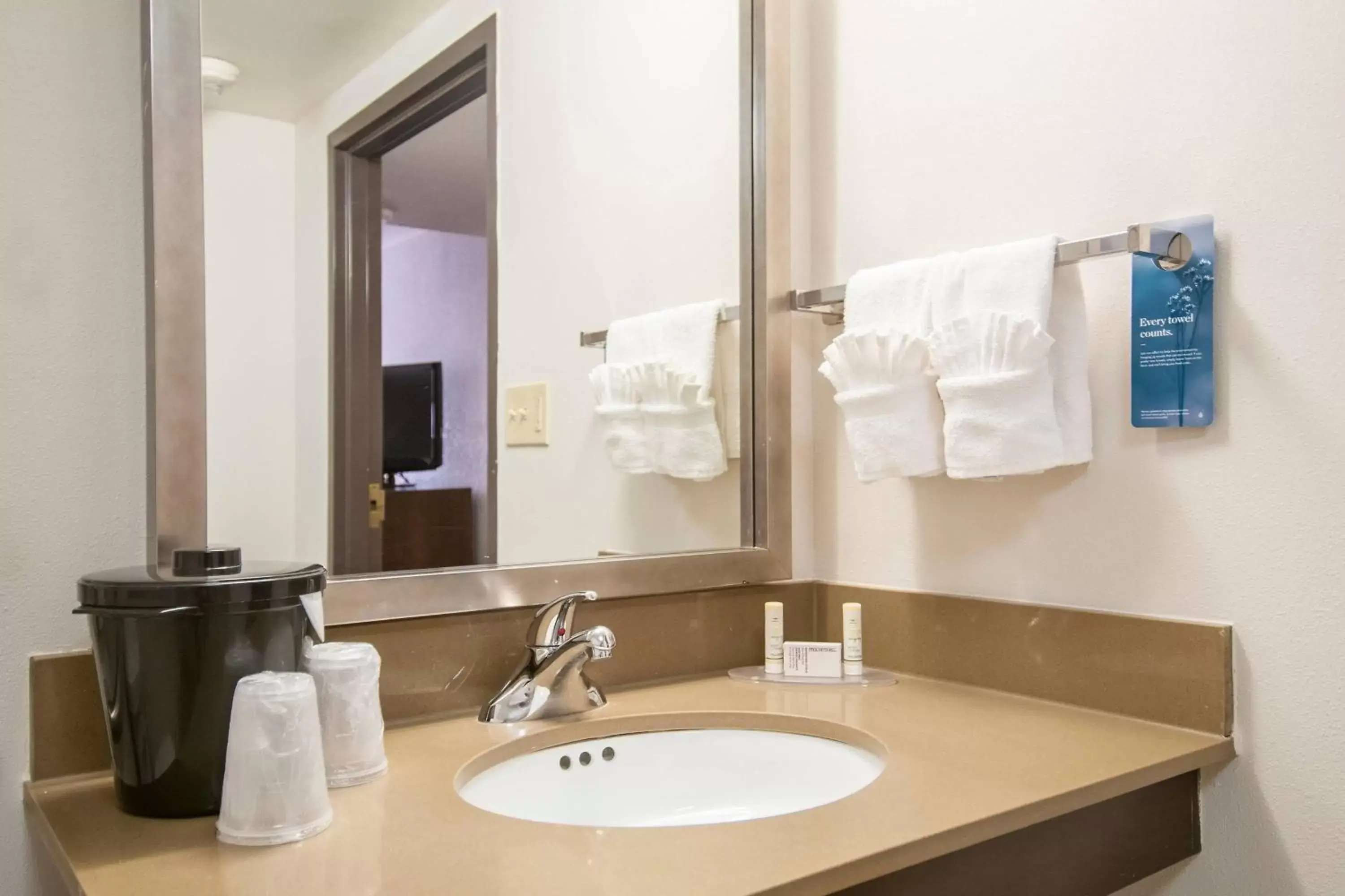 Bathroom in Fairfield Inn & Suites by Marriott Dallas DFW Airport South/Irving
