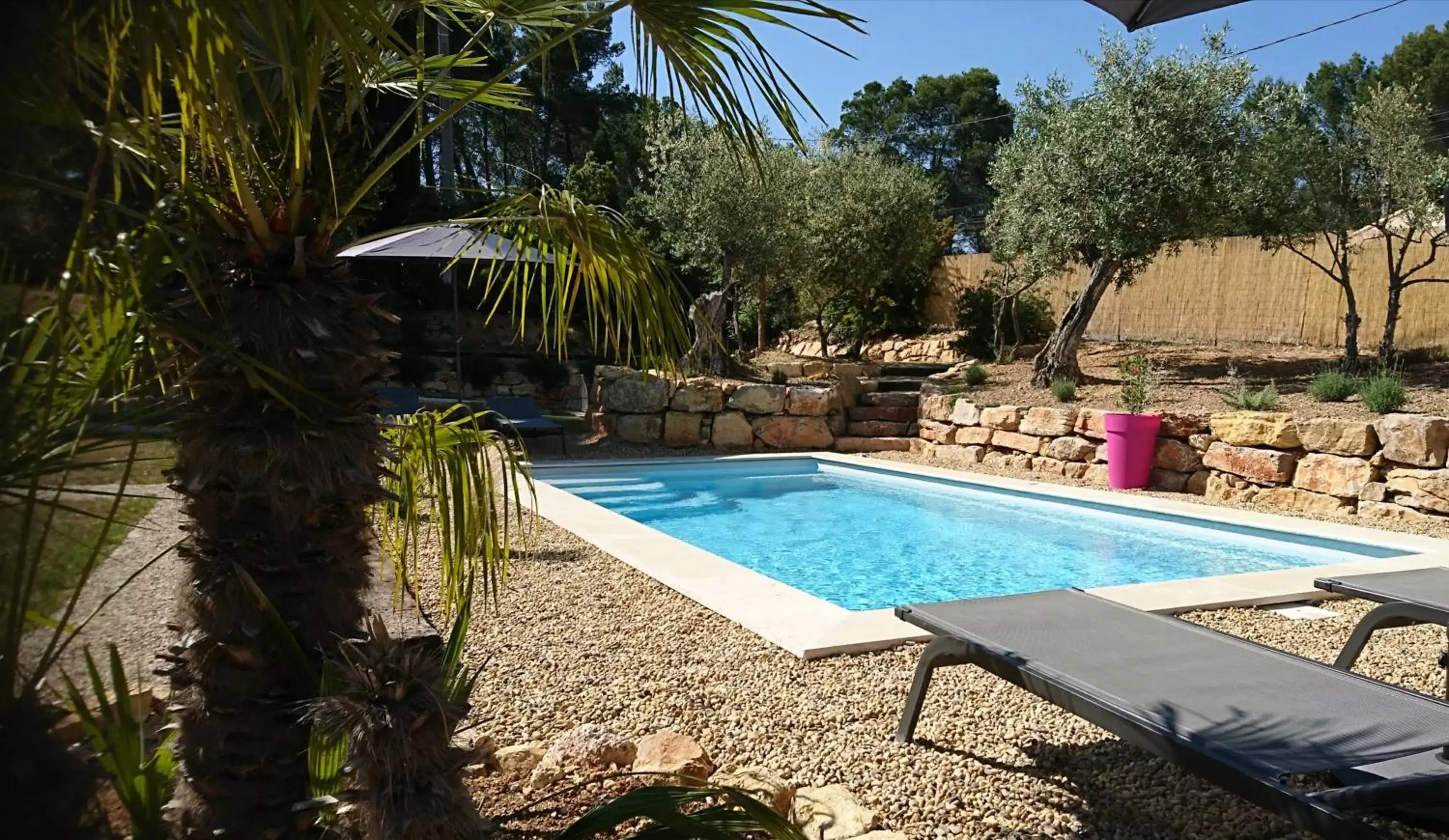 Pool view, Swimming Pool in La Villa Aux Oliviers