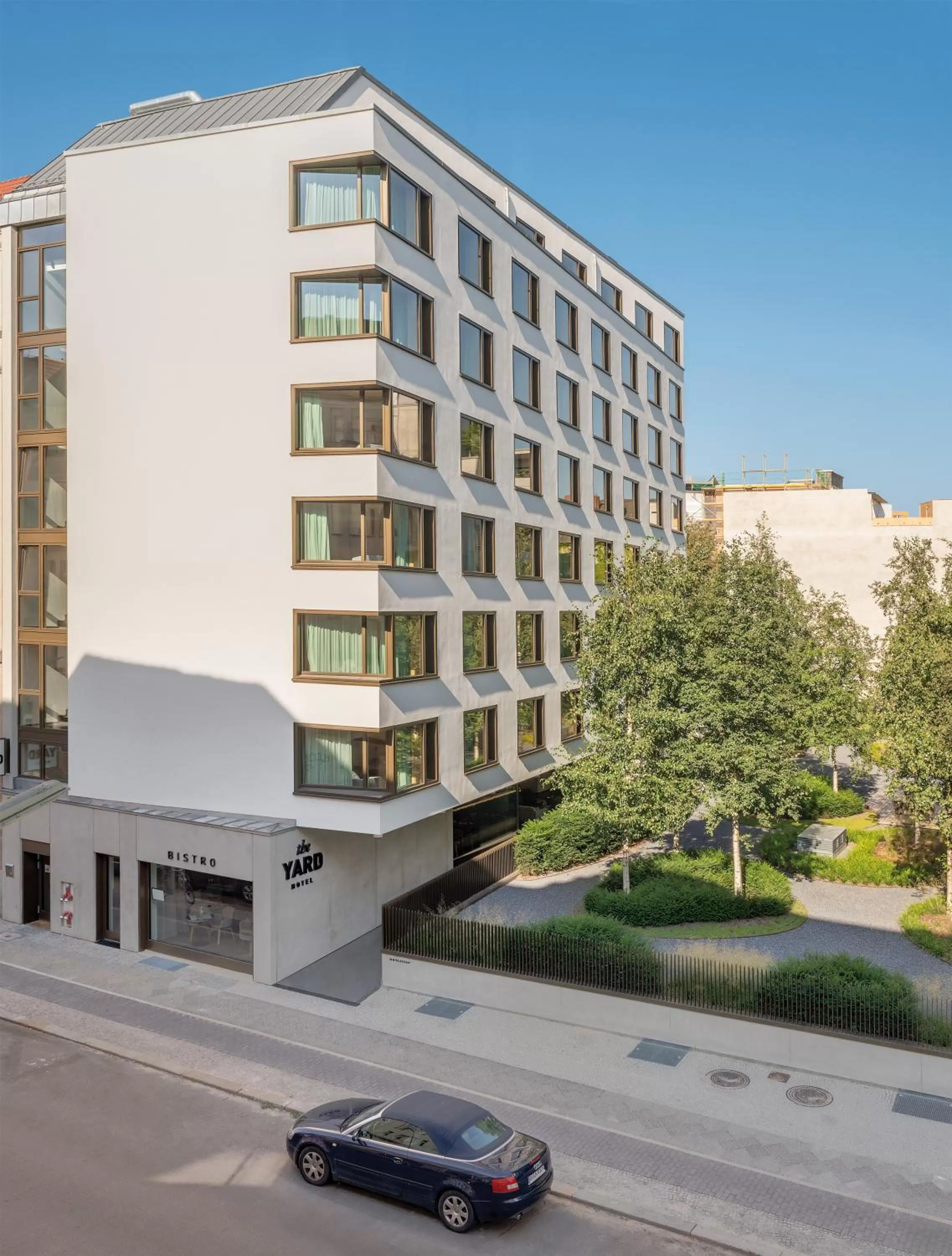 Facade/entrance in Hotel the YARD Berlin