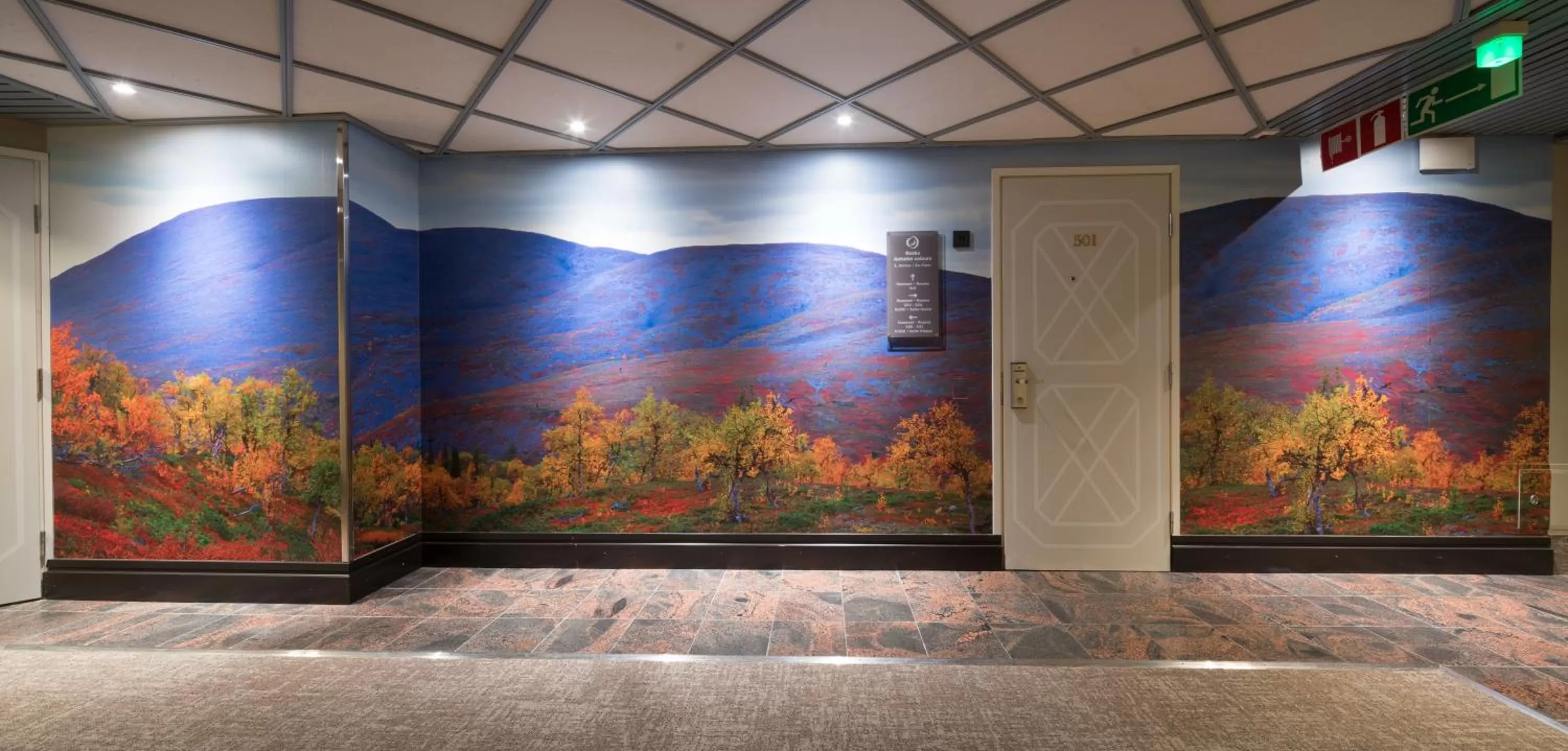 Decorative detail in Lapland Hotels Oulu