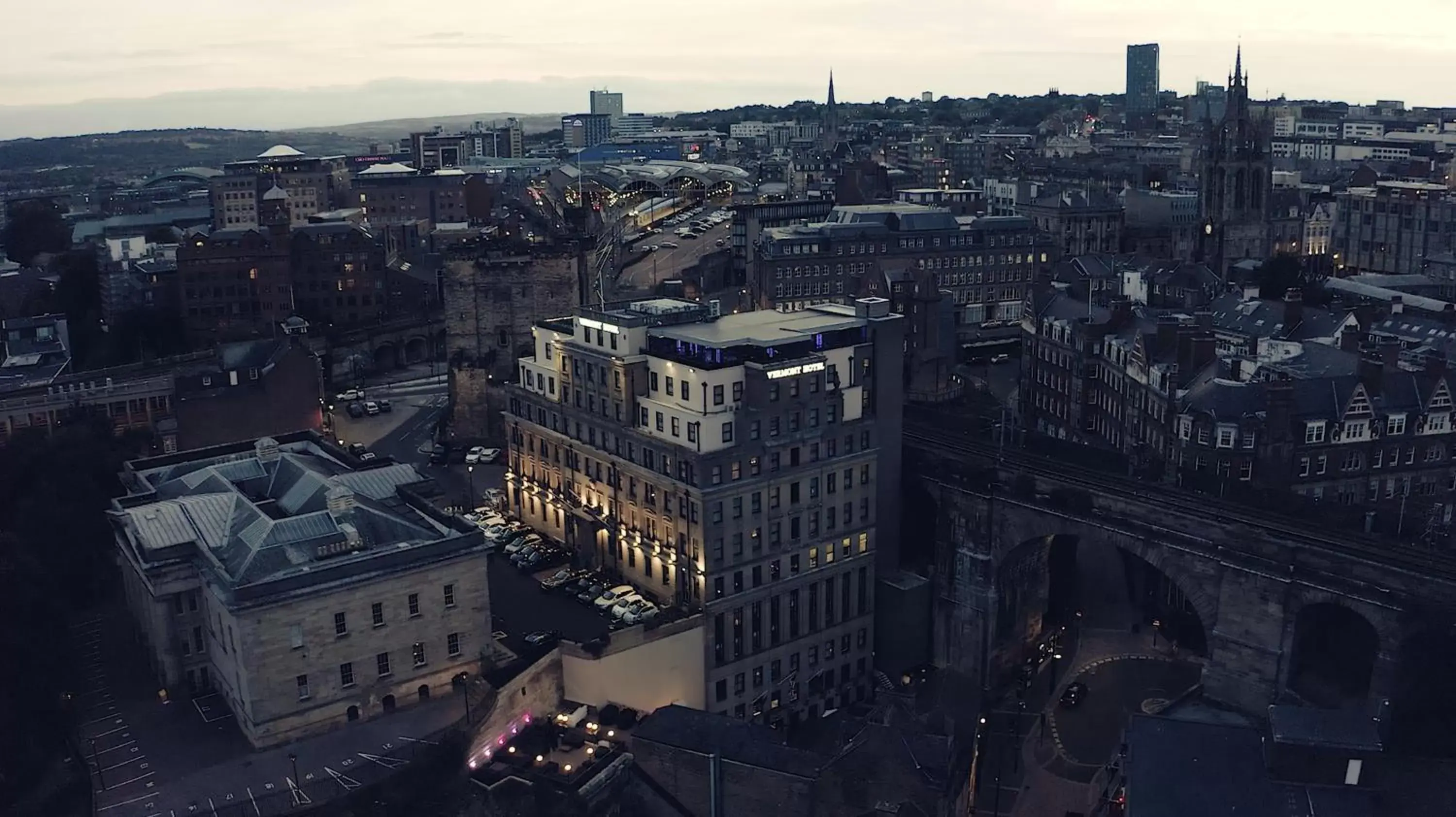 Property building, Bird's-eye View in The Vermont Hotel & Vermont Aparthotel